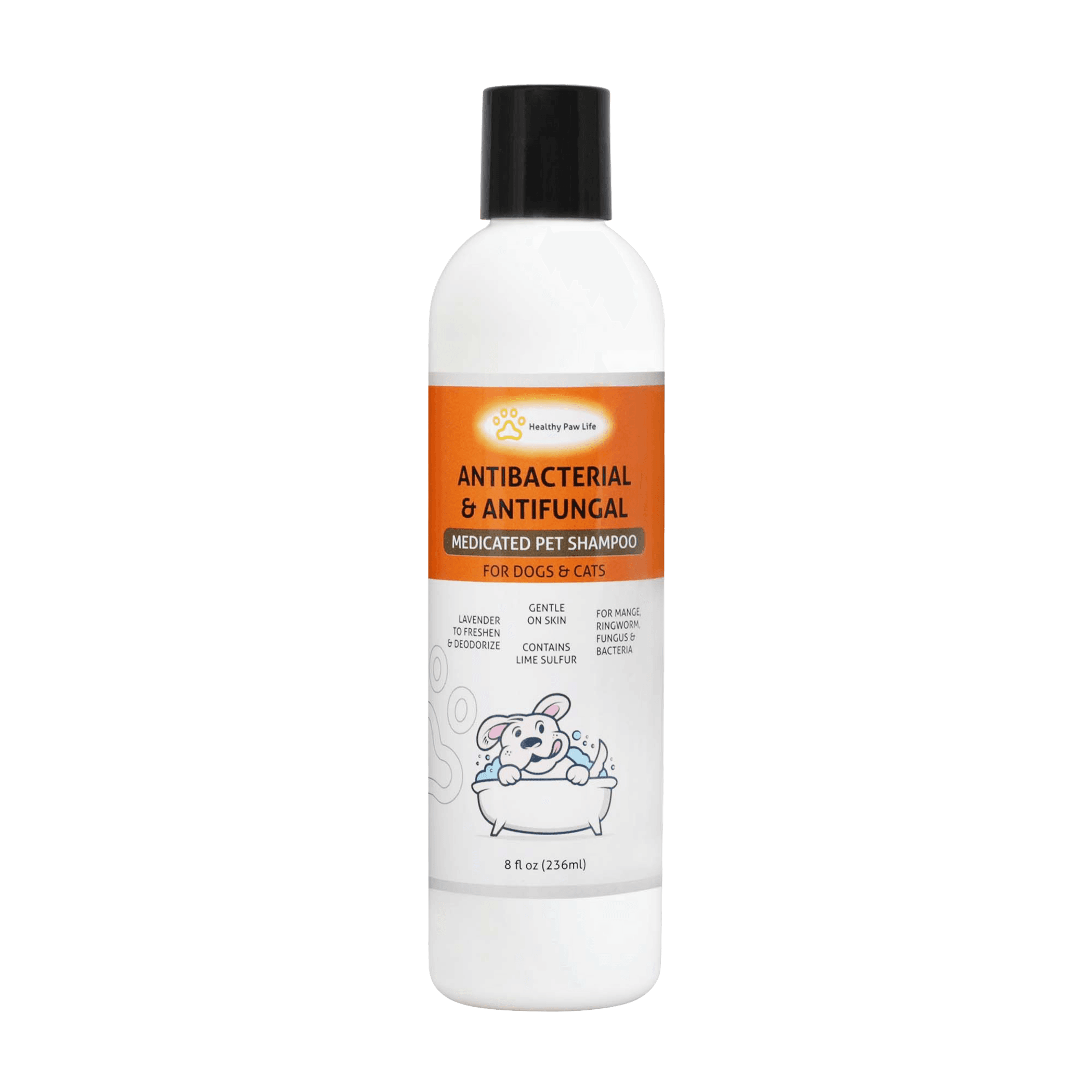 Classic's Medicated Pet Shampoo - Veterinary Treatment Against Ringworm, Mange, Lice, and Dry Skin