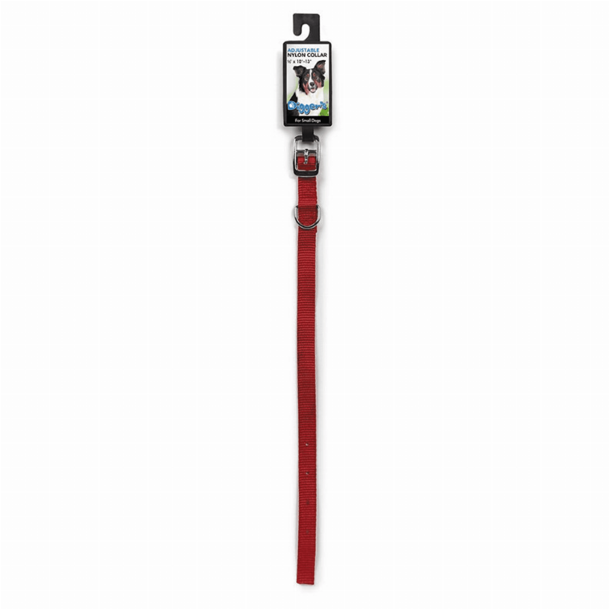 DGR 5/8in Nylon Collar 14in Red