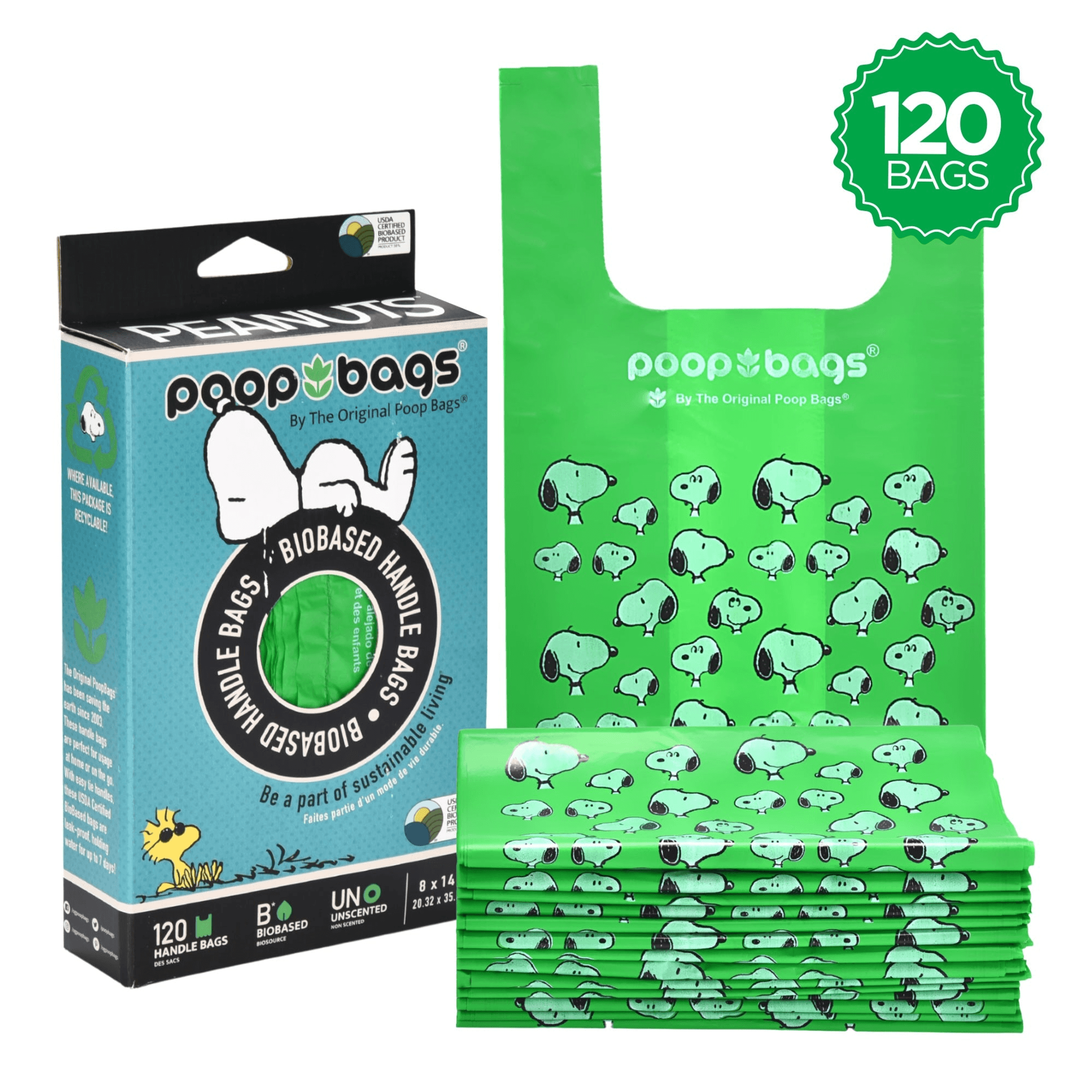 USDA Biobased Peanuts Handle Tie