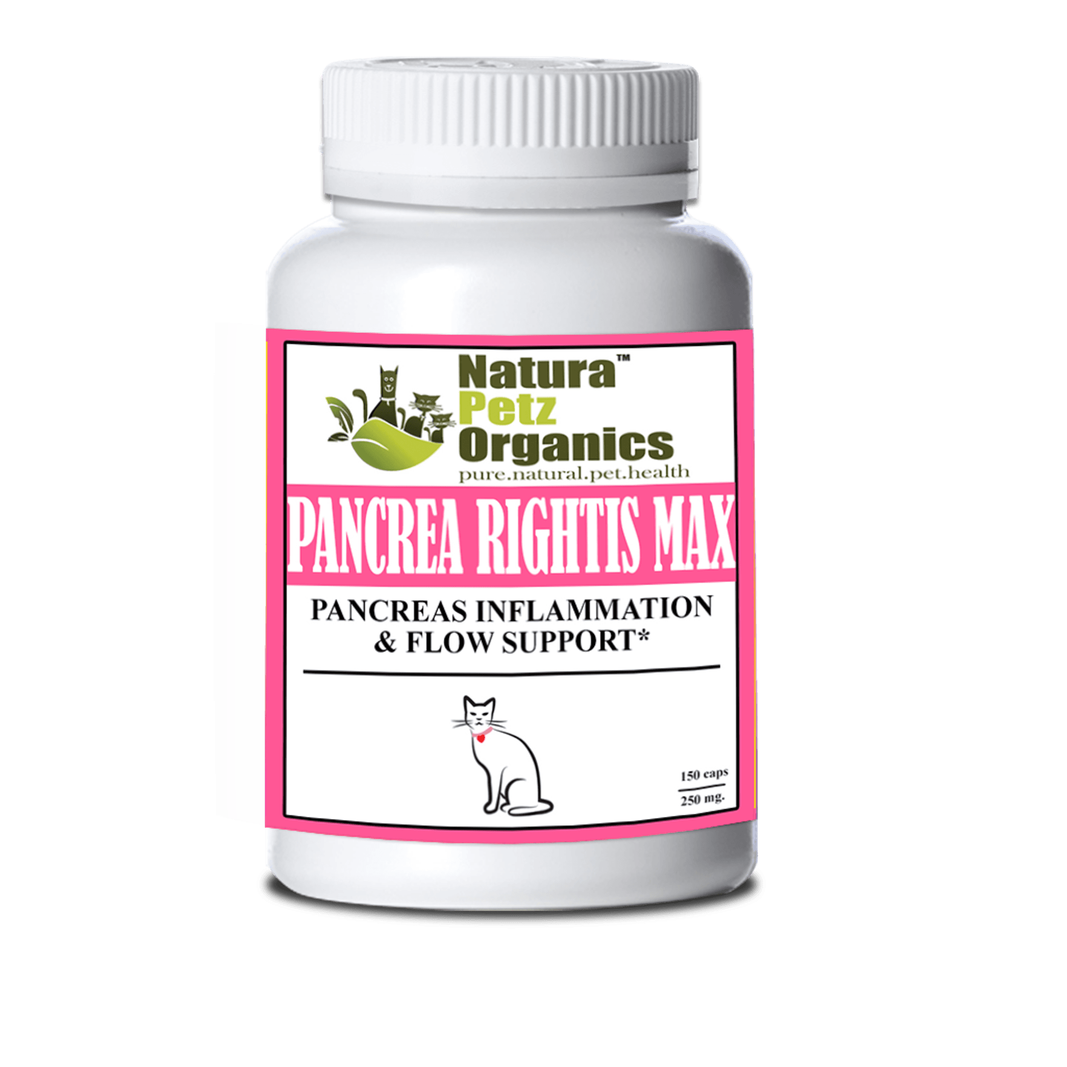 Pancrea Rightis Max Support* Capsules Pancreas Inflammation & Flow Support Dogs Cats*