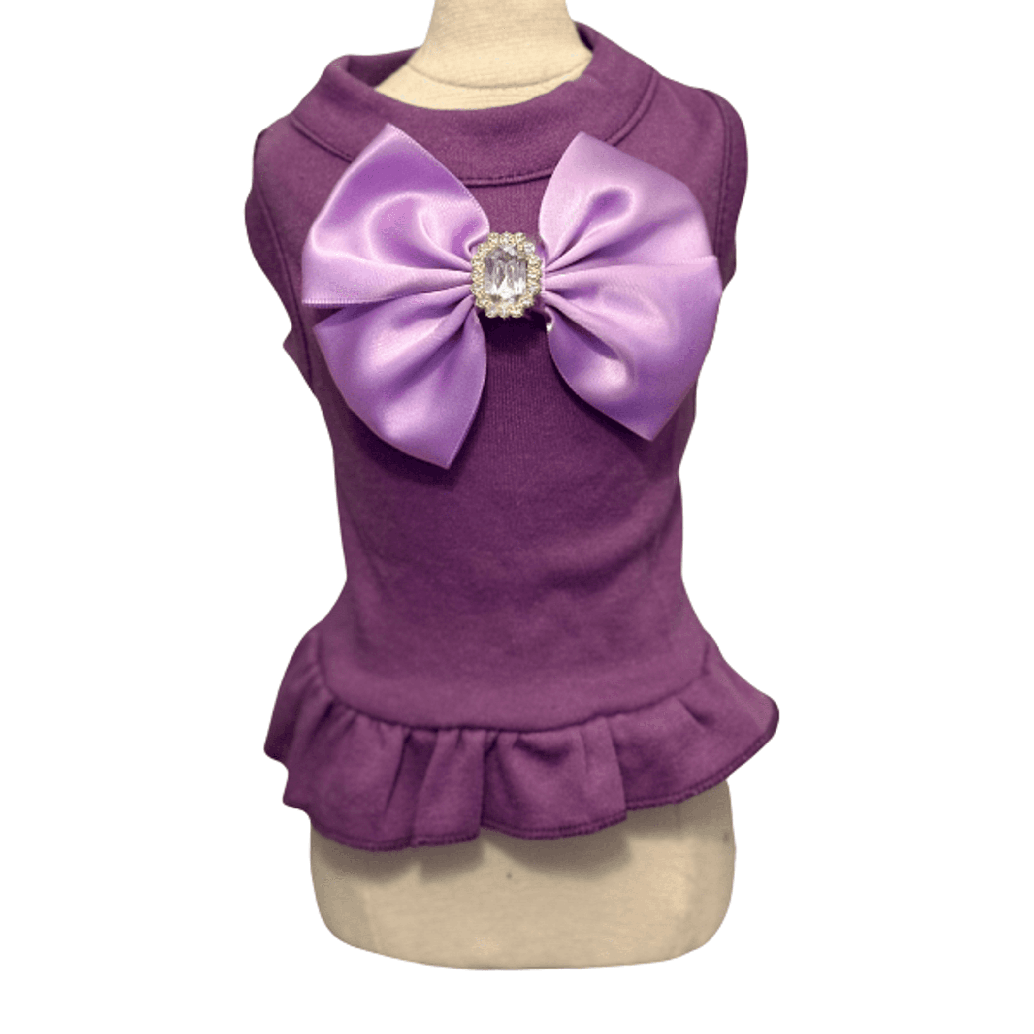 Amethyst Grande Bow Dress