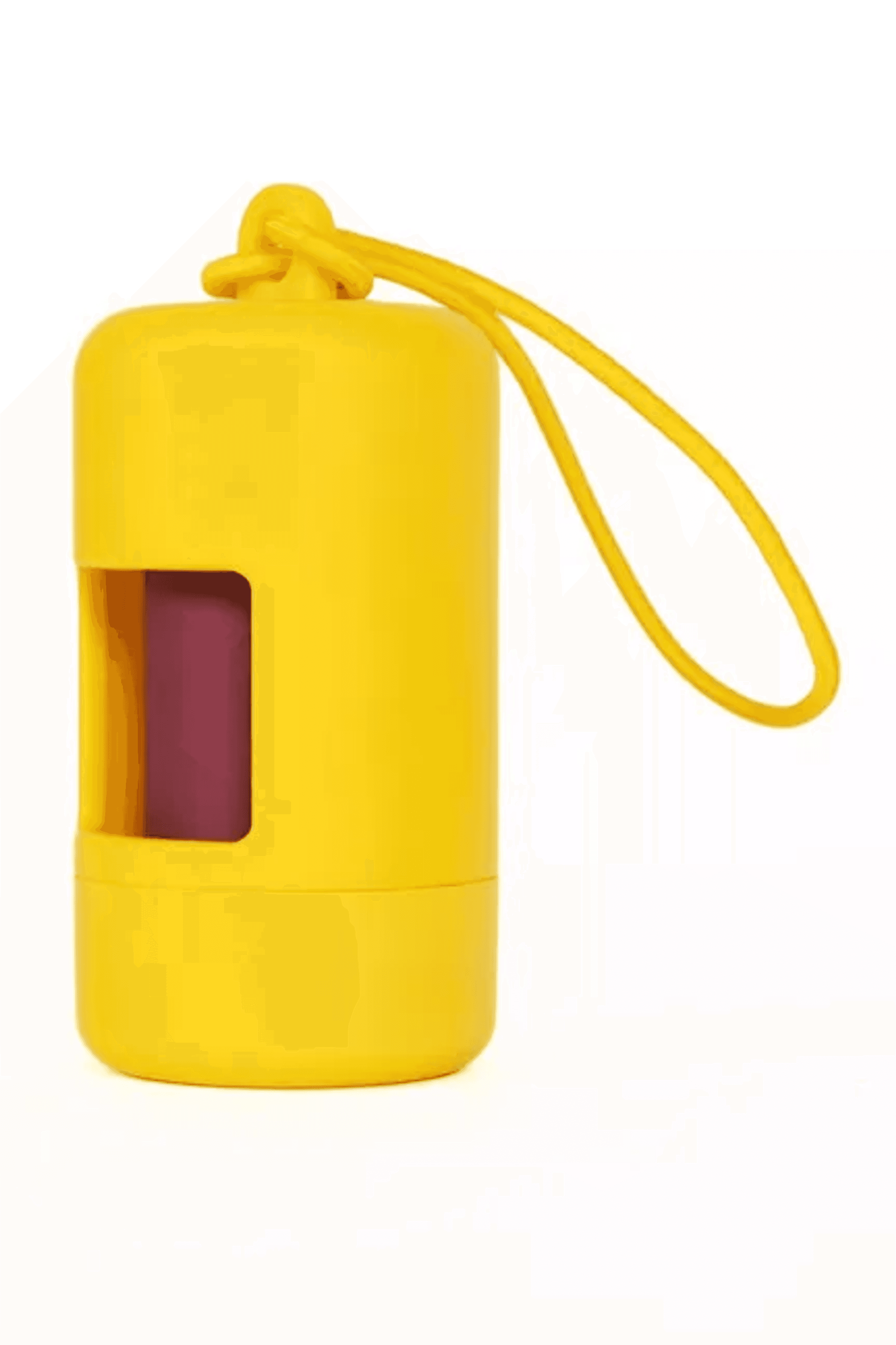 Sun Kissed Yellow Waste Bag Dispenser