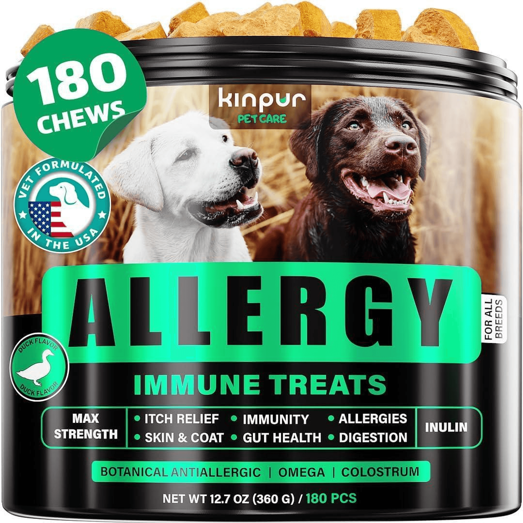 Natural Dog Allergy Chews for Dog Itch