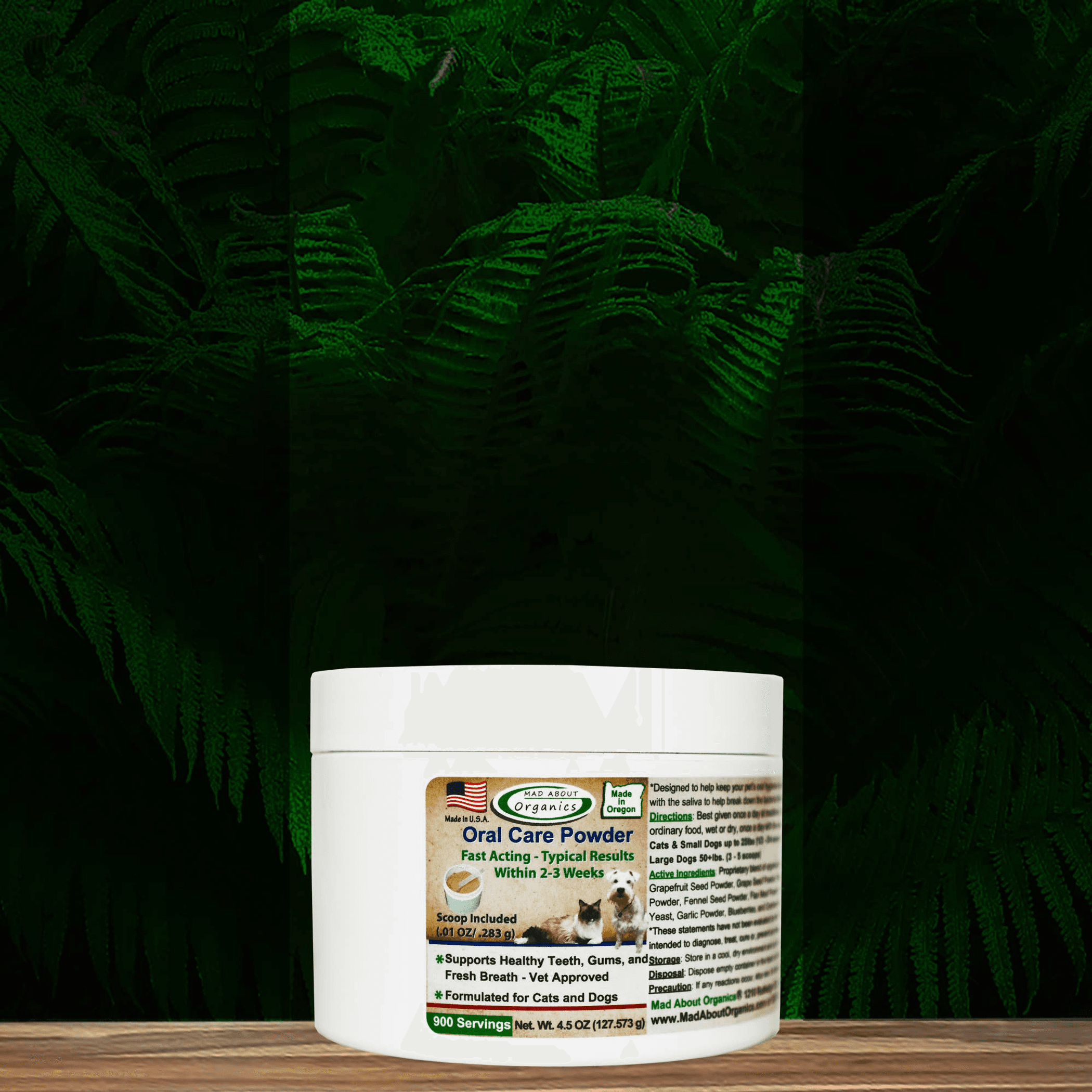 Oral Care Powder For Cats Or Dogs