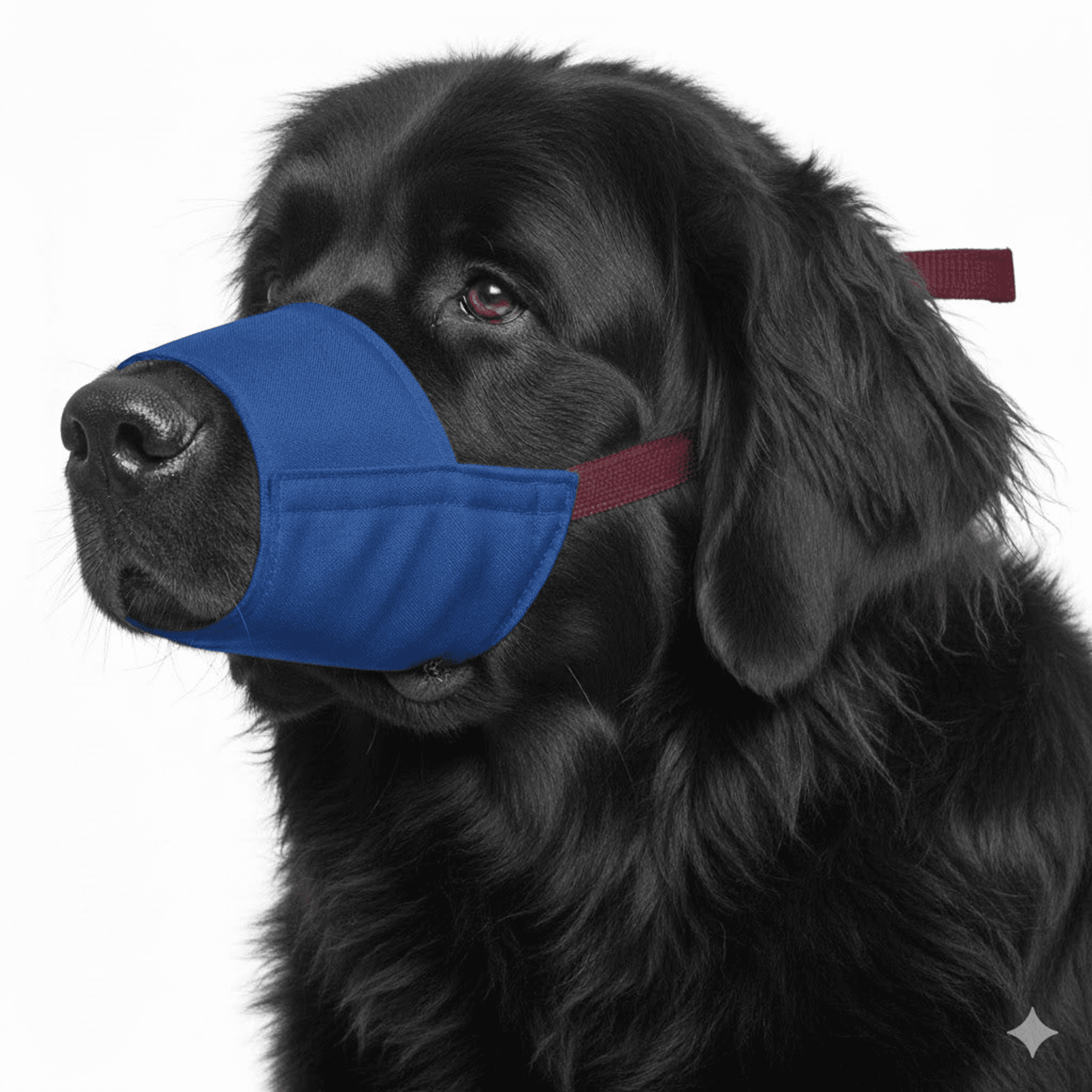 Color-Coded Strap Quick Muzzle for Dogs