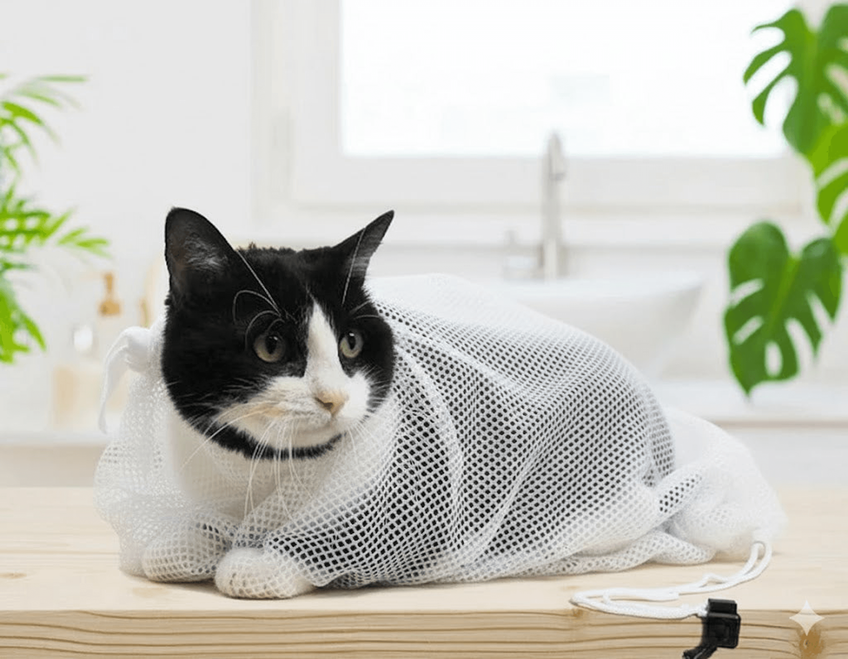 Mesh Cat Bath Sack
