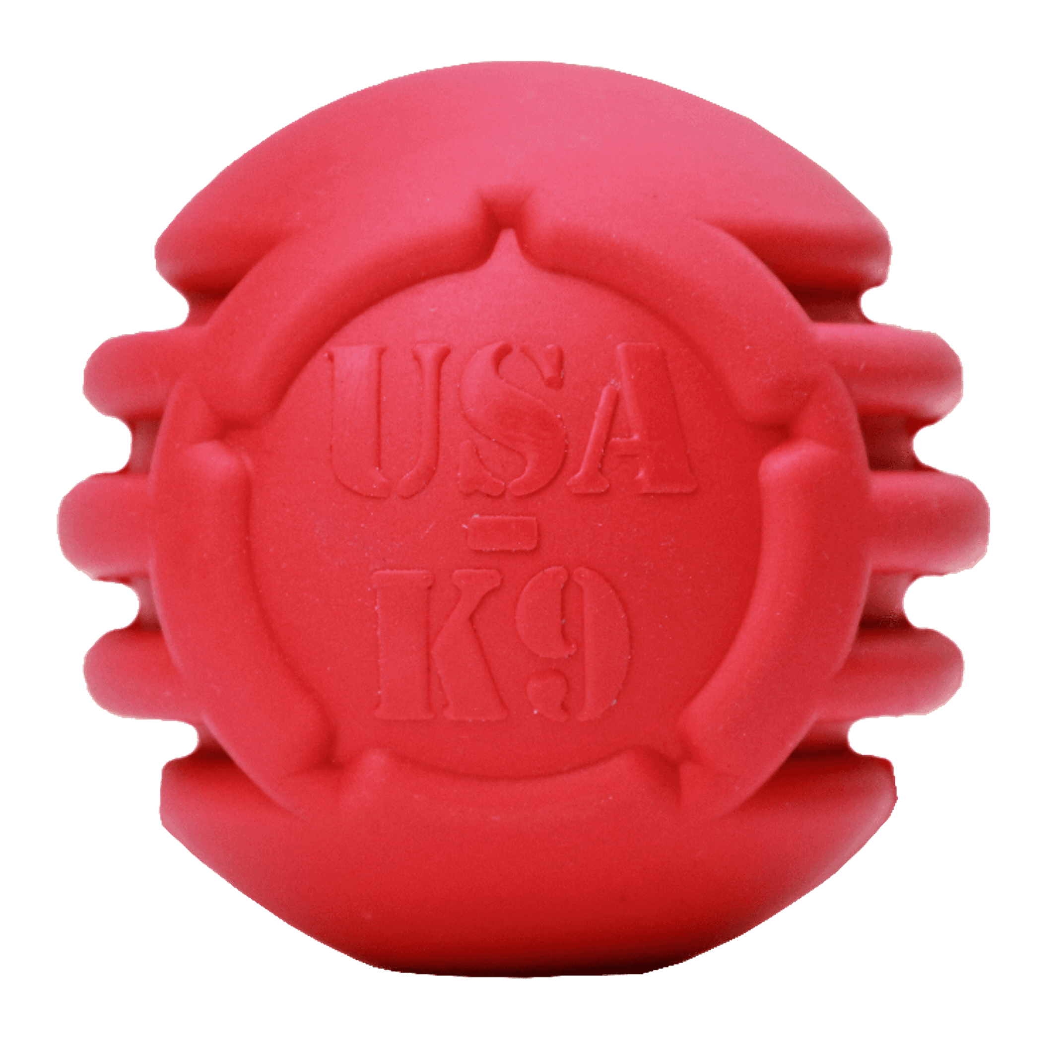 USA-K9 Stars and Stripes Ultra-Durable Rubber Chew Ball