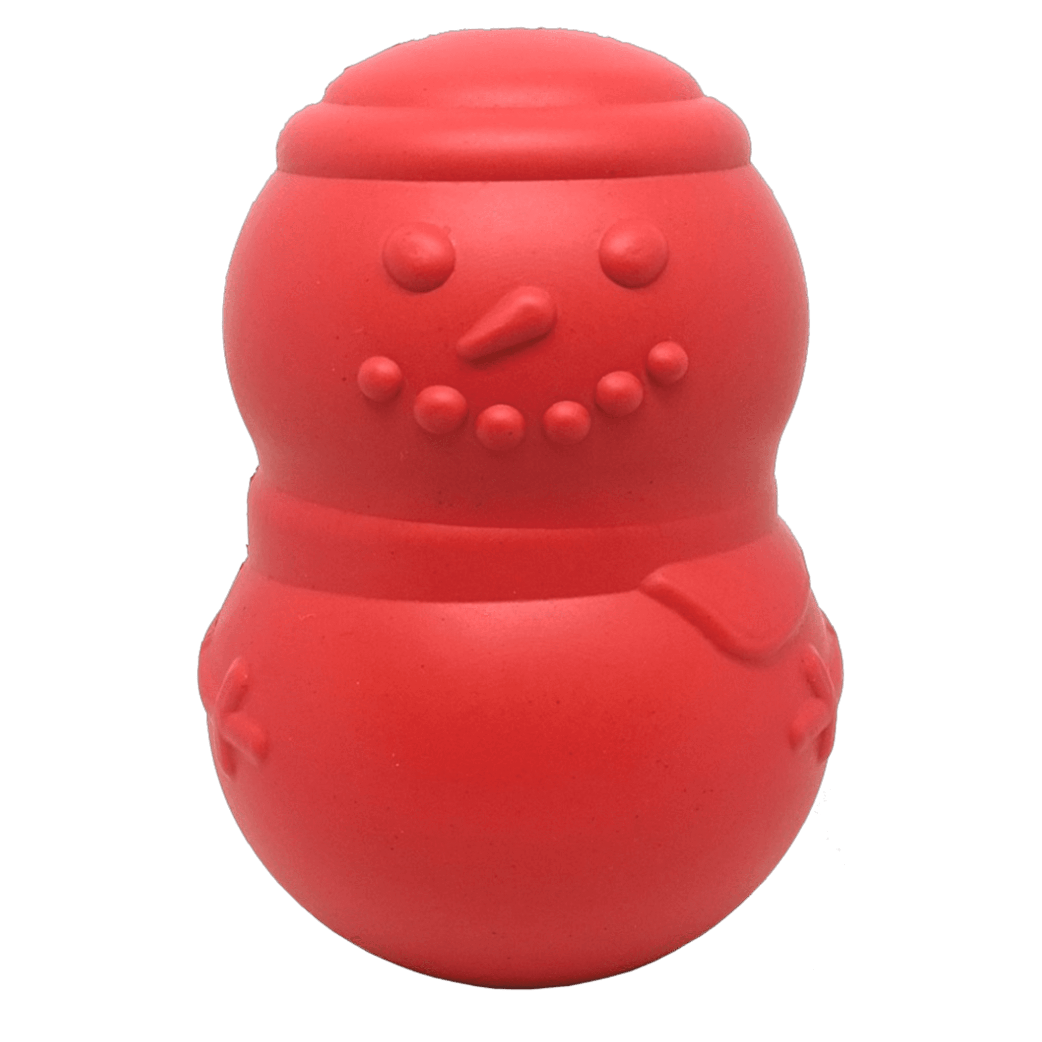 Snowman Dog Toy - Durable Winter Chew Toy for Large Dogs