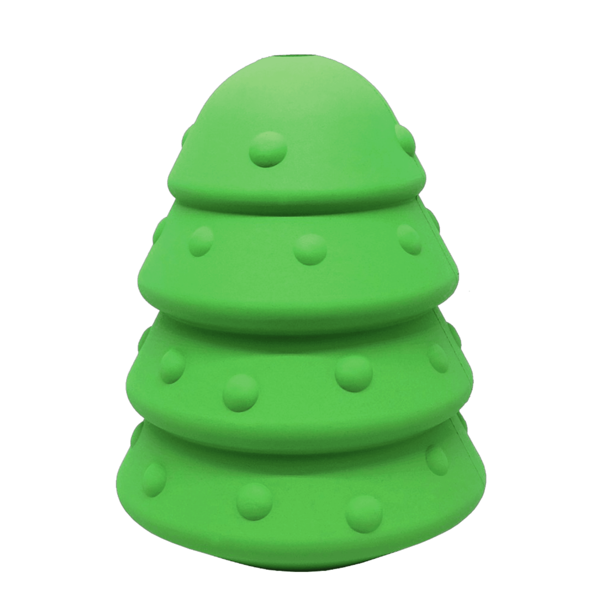 Christmas Tree Dog Toy - Durable Rubber Chew Toy