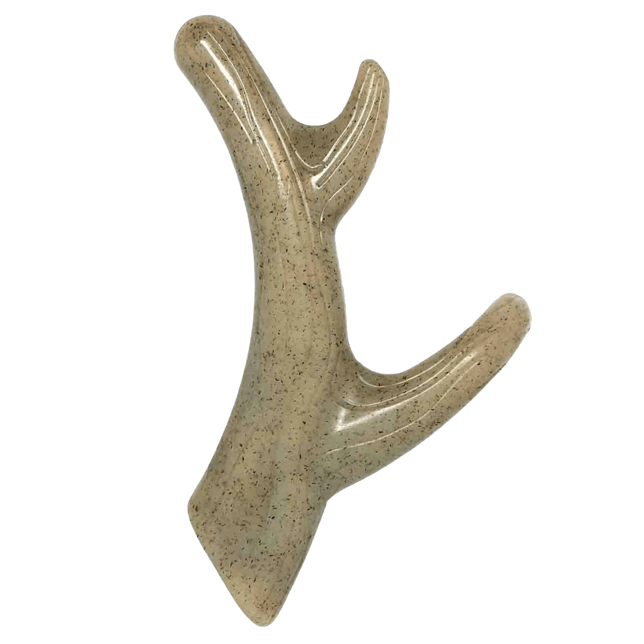 Ever Antler Nylon Chew Bone | Elk Antler Shaped Dog Toy for Aggressive Chewers
