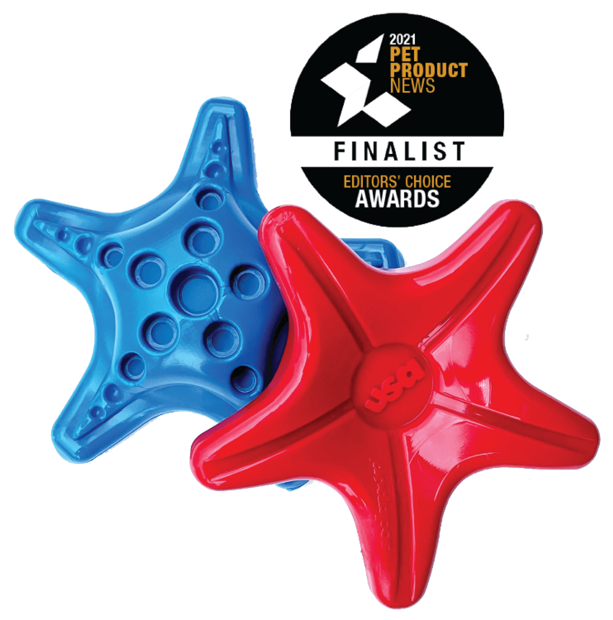 Starfish Nylon Dog Chew Toy for Aggressive Chewers