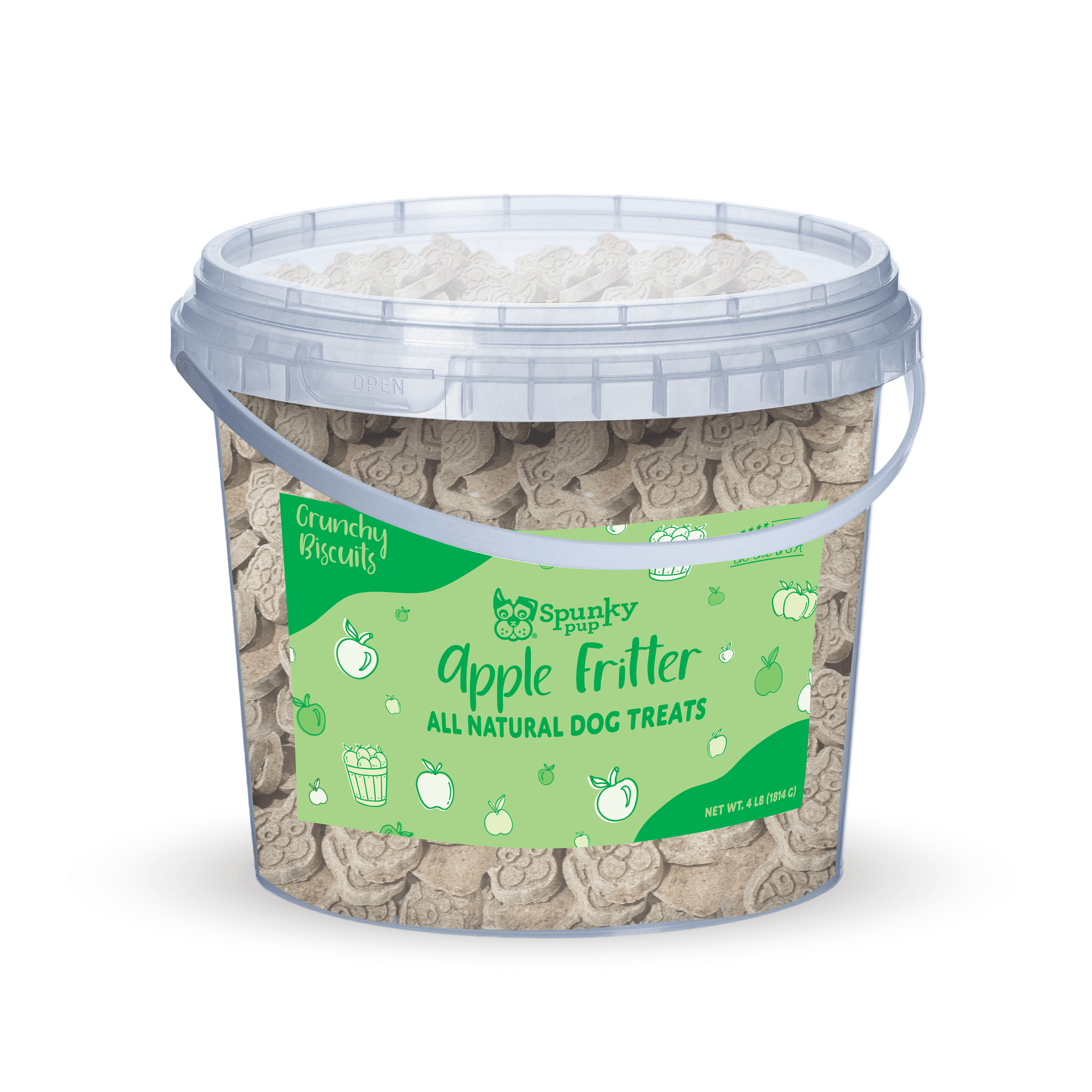All Natural Baked Biscuits - 4 pounds - Bucket of Biscuits