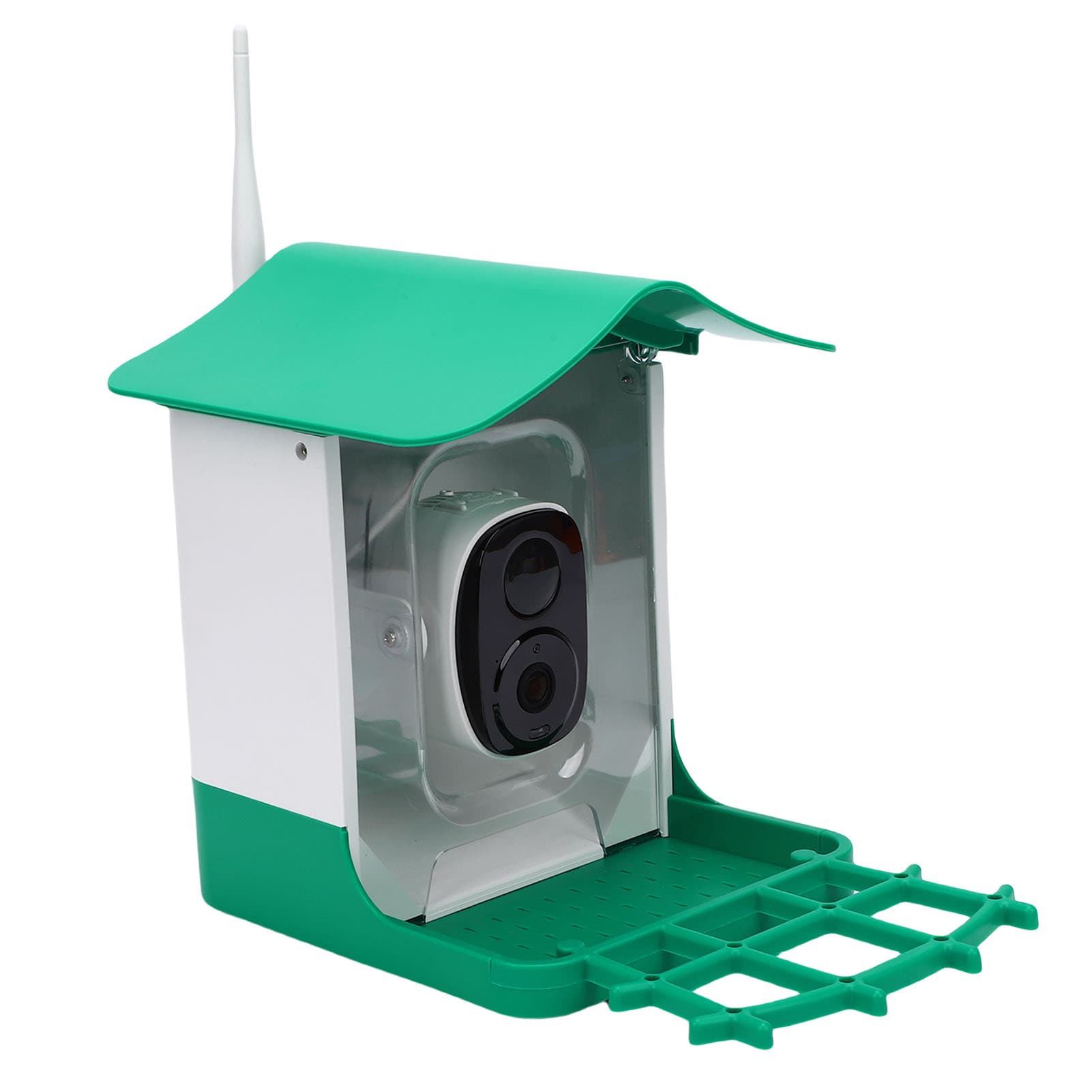 Smart Bird Feeder With Camera Solar Panel HD Video Birds House Weatherproof For Effortless Bird Watching