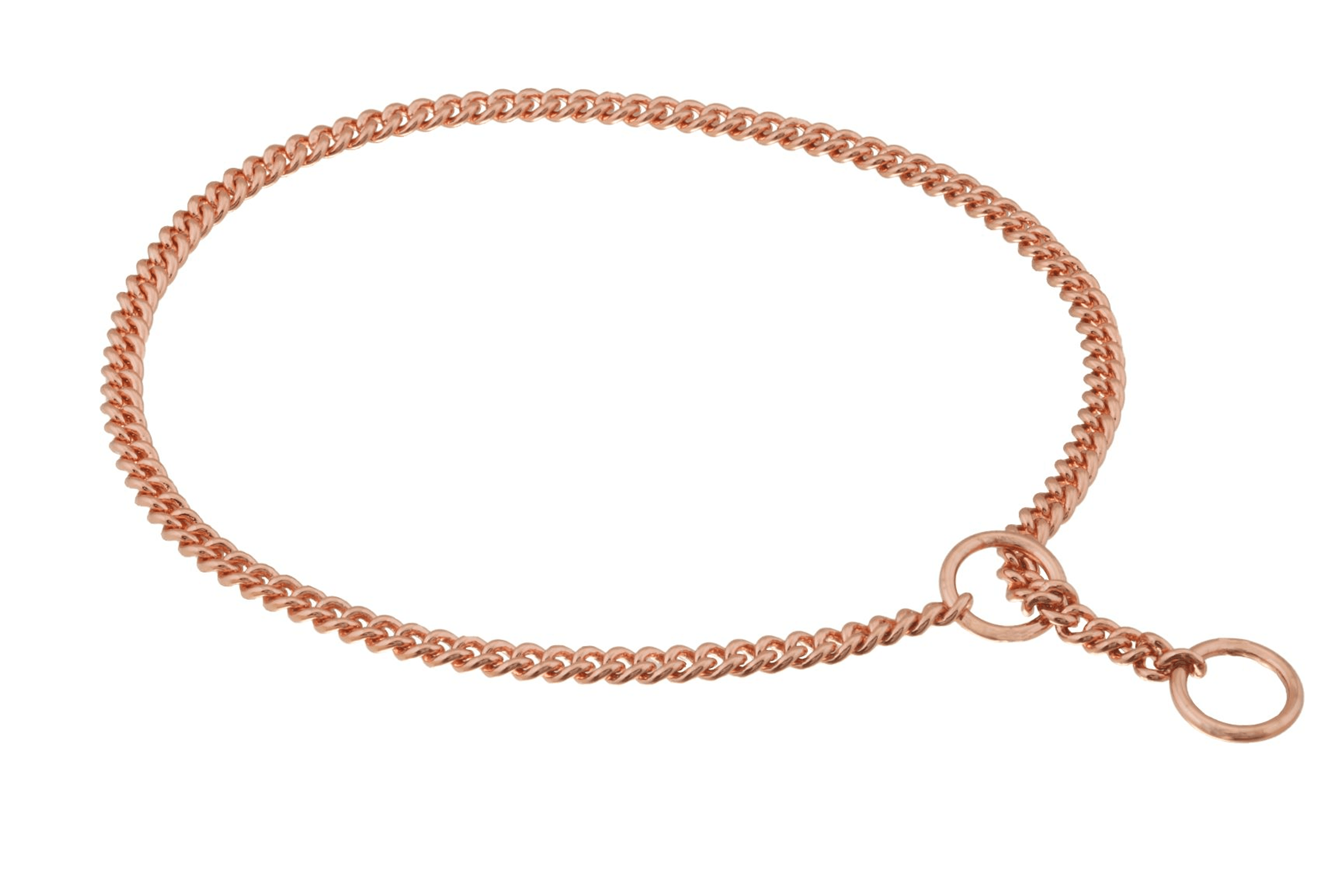 Slip Curve Show Chain Collar (16 in x 1.4 mm)