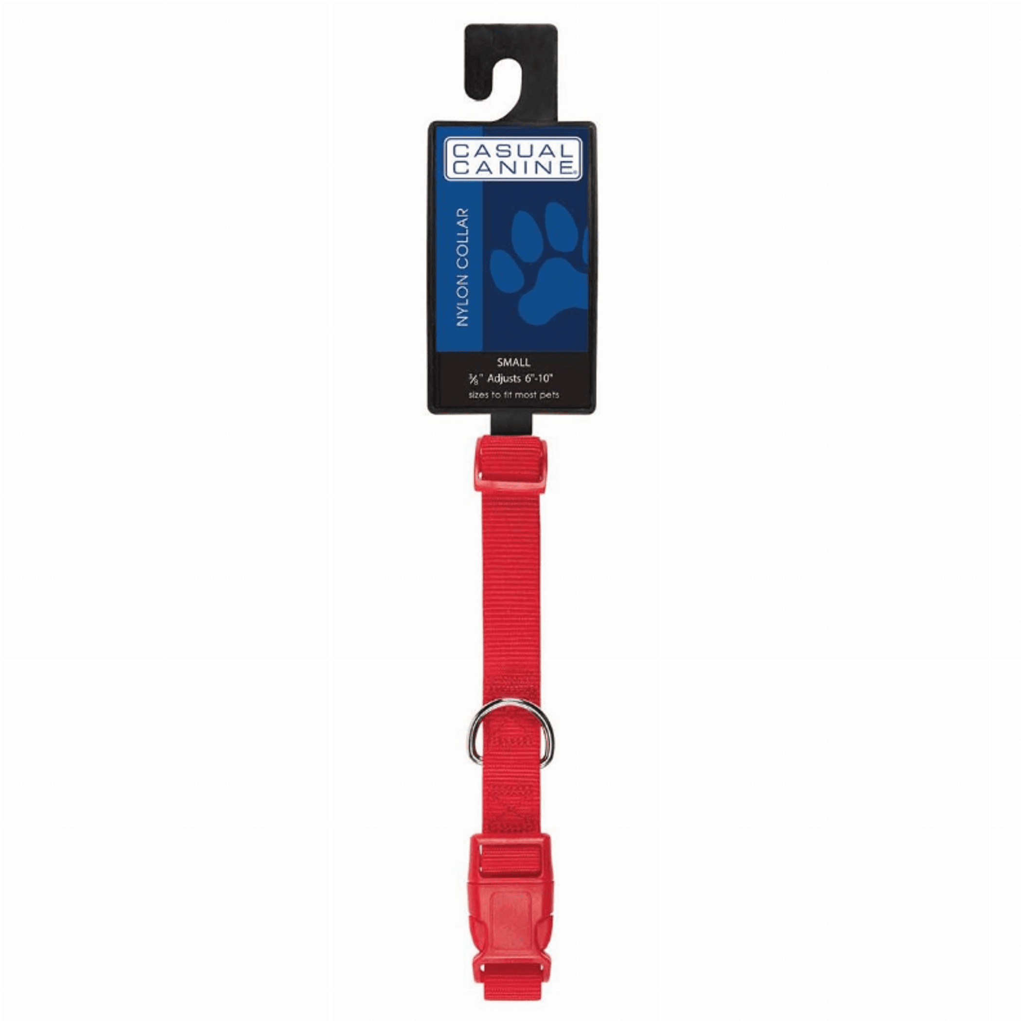 CC Dog Collar 10-16In Red
