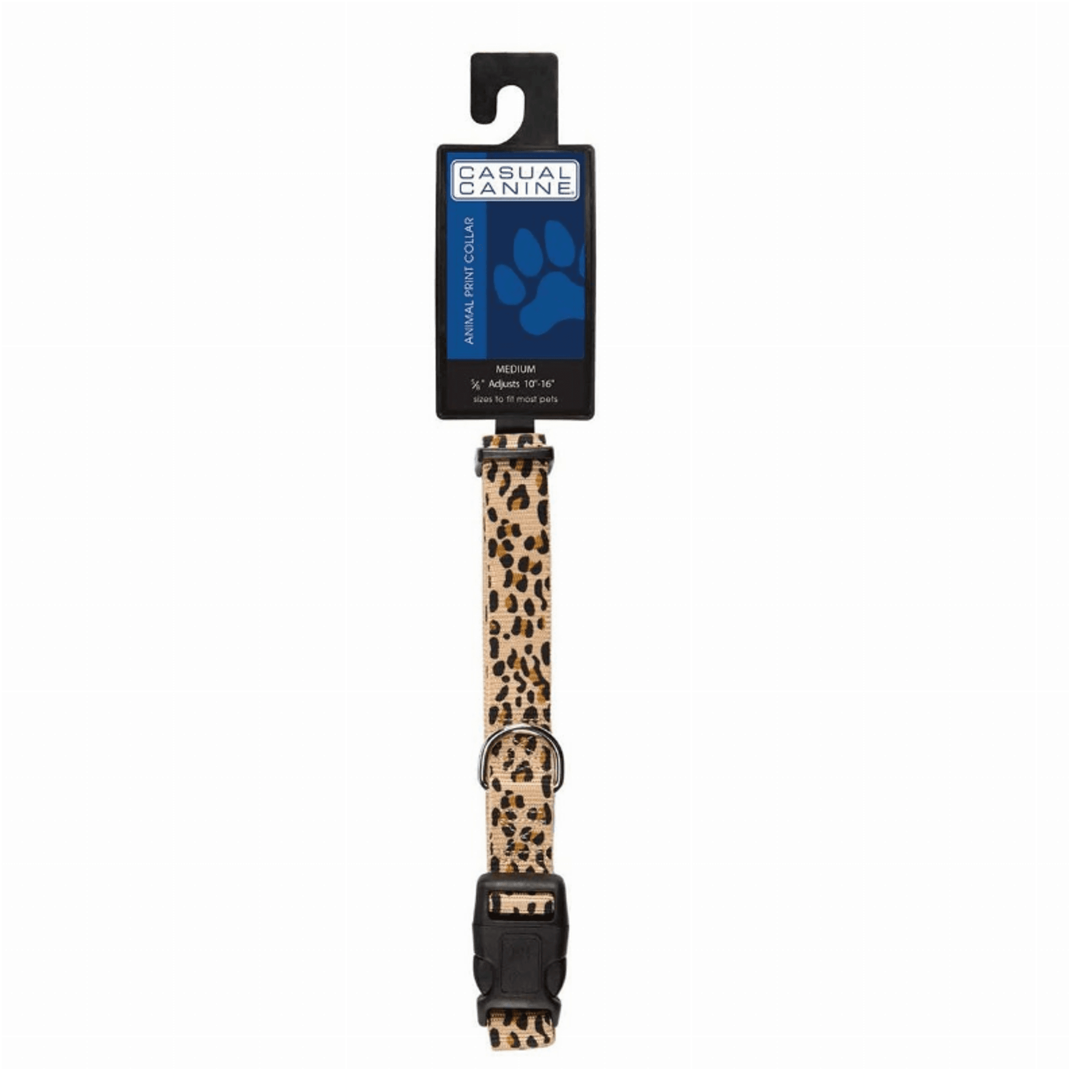 CC Animal Print Collar 14-20In Cheetah