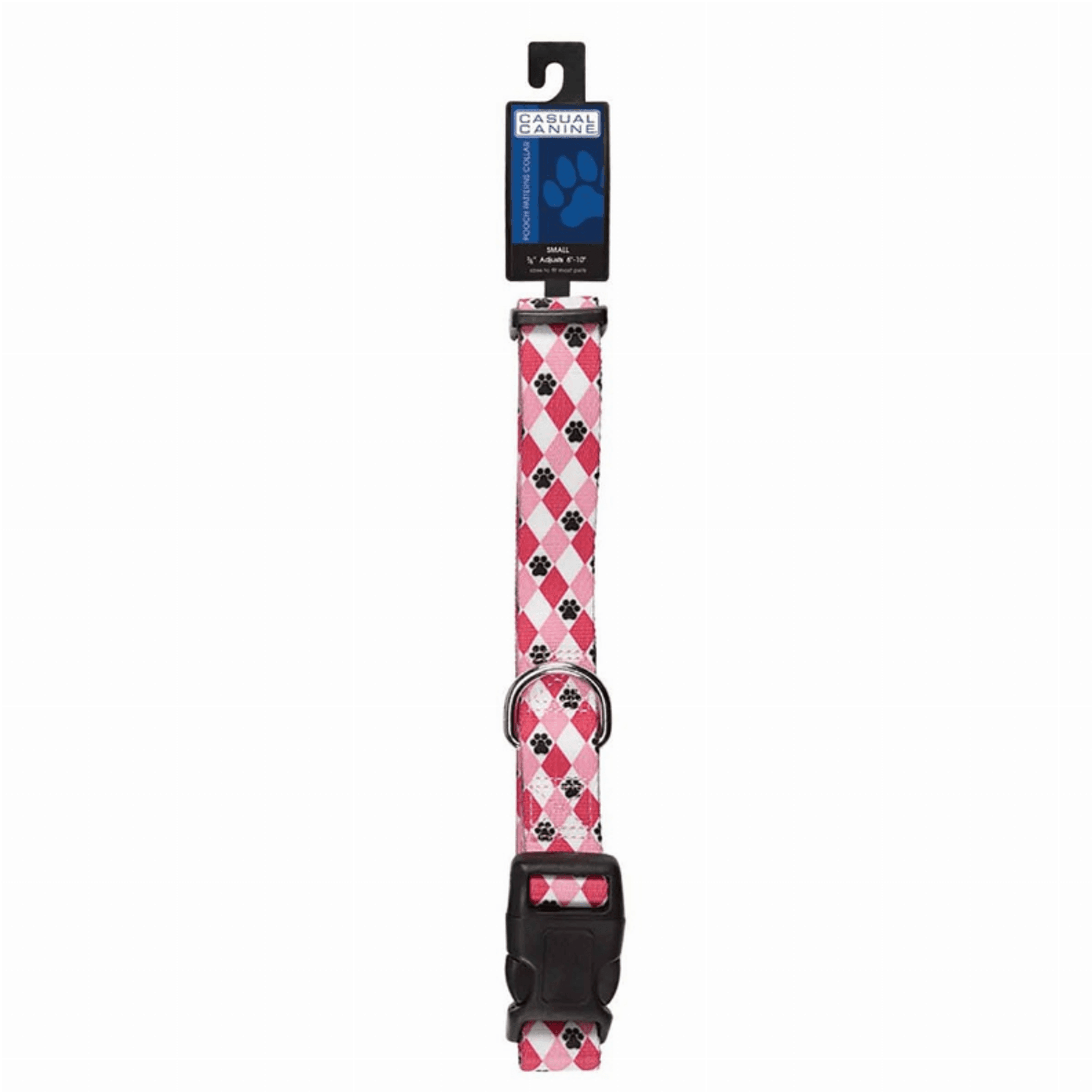 CC Patterns Collar Argyle 14-20In Pnk