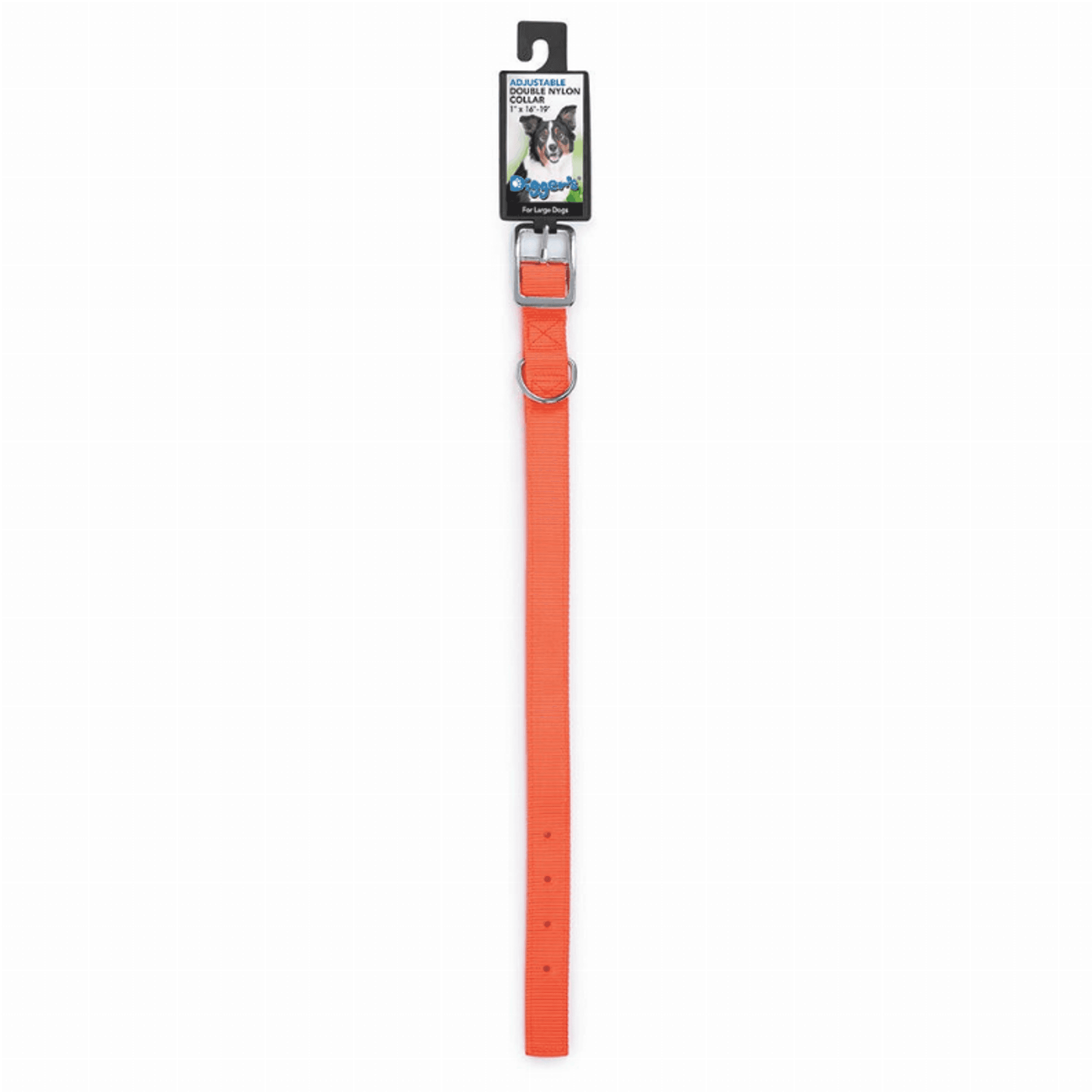 DGR 1in Nylon Collar 22in Neon Org