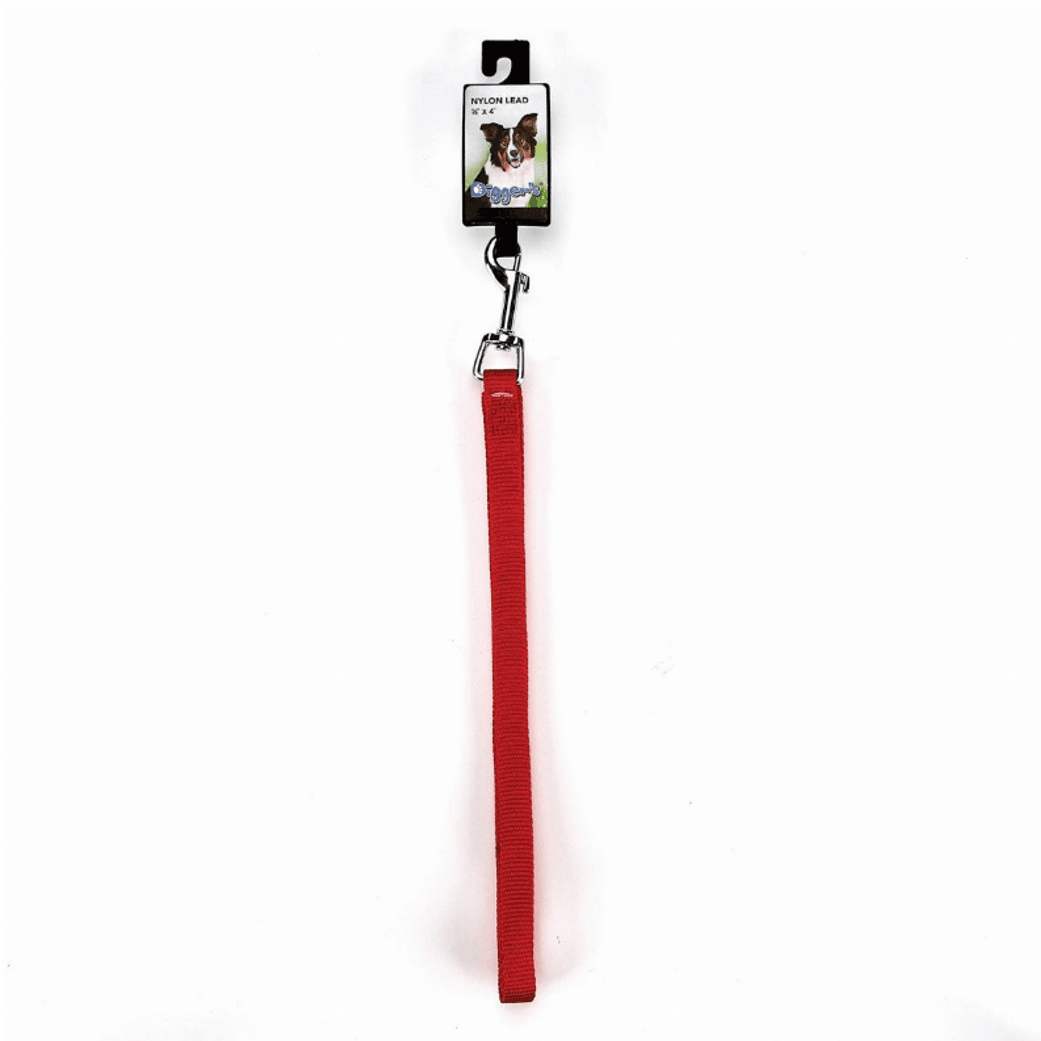DGR 5/8in Nylon Lead 48in Red