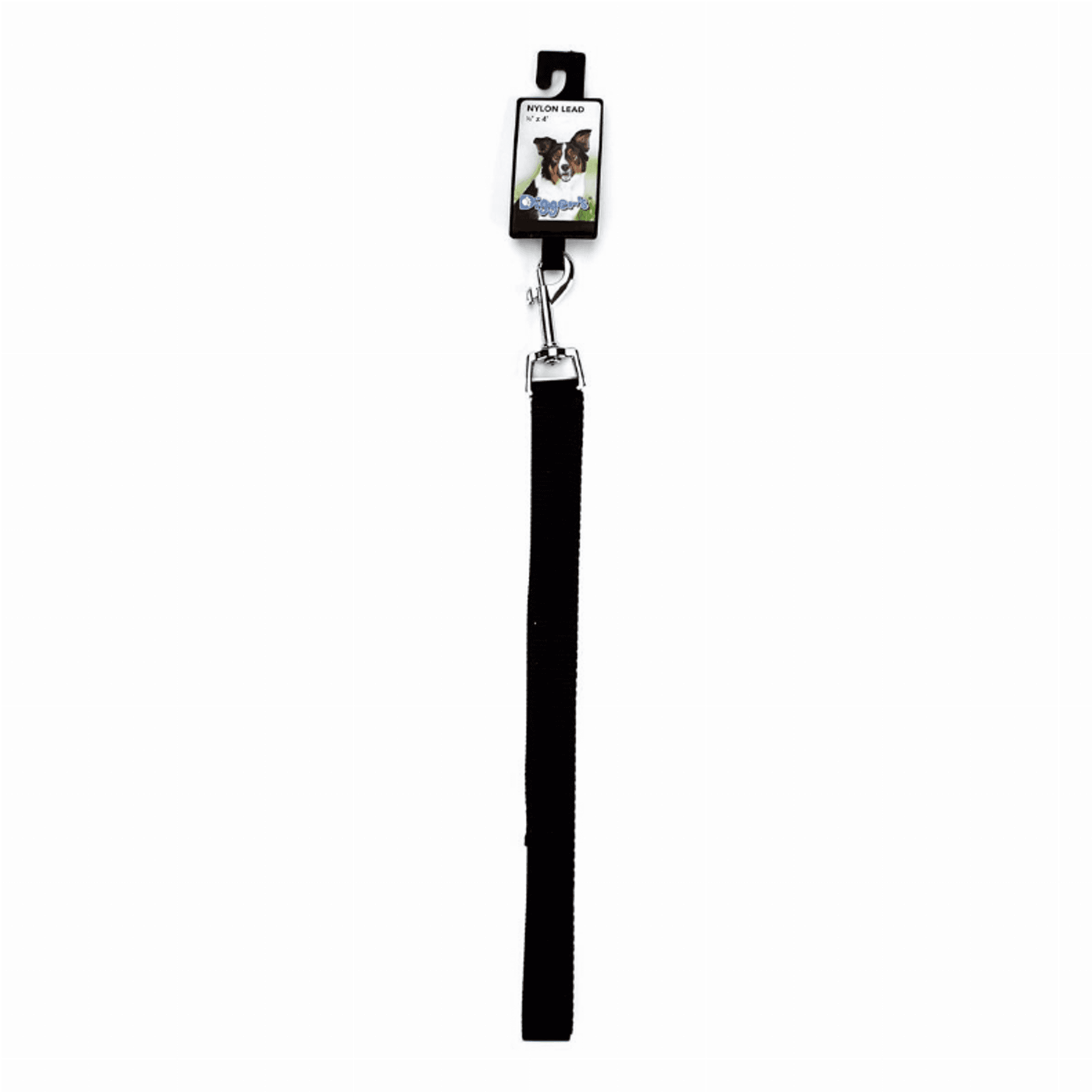DGR 5/8in Nylon Lead 48in Black