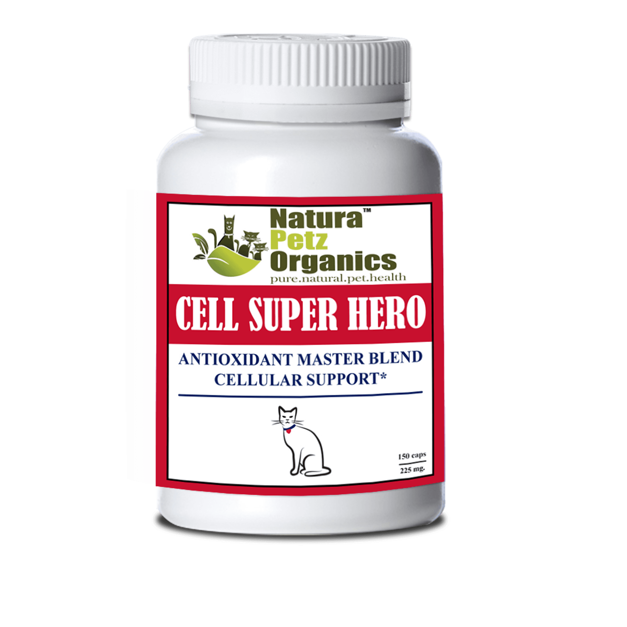 Cell Super Hero Max* Antioxidant Master Blend Cellular Support* Dogs Cats