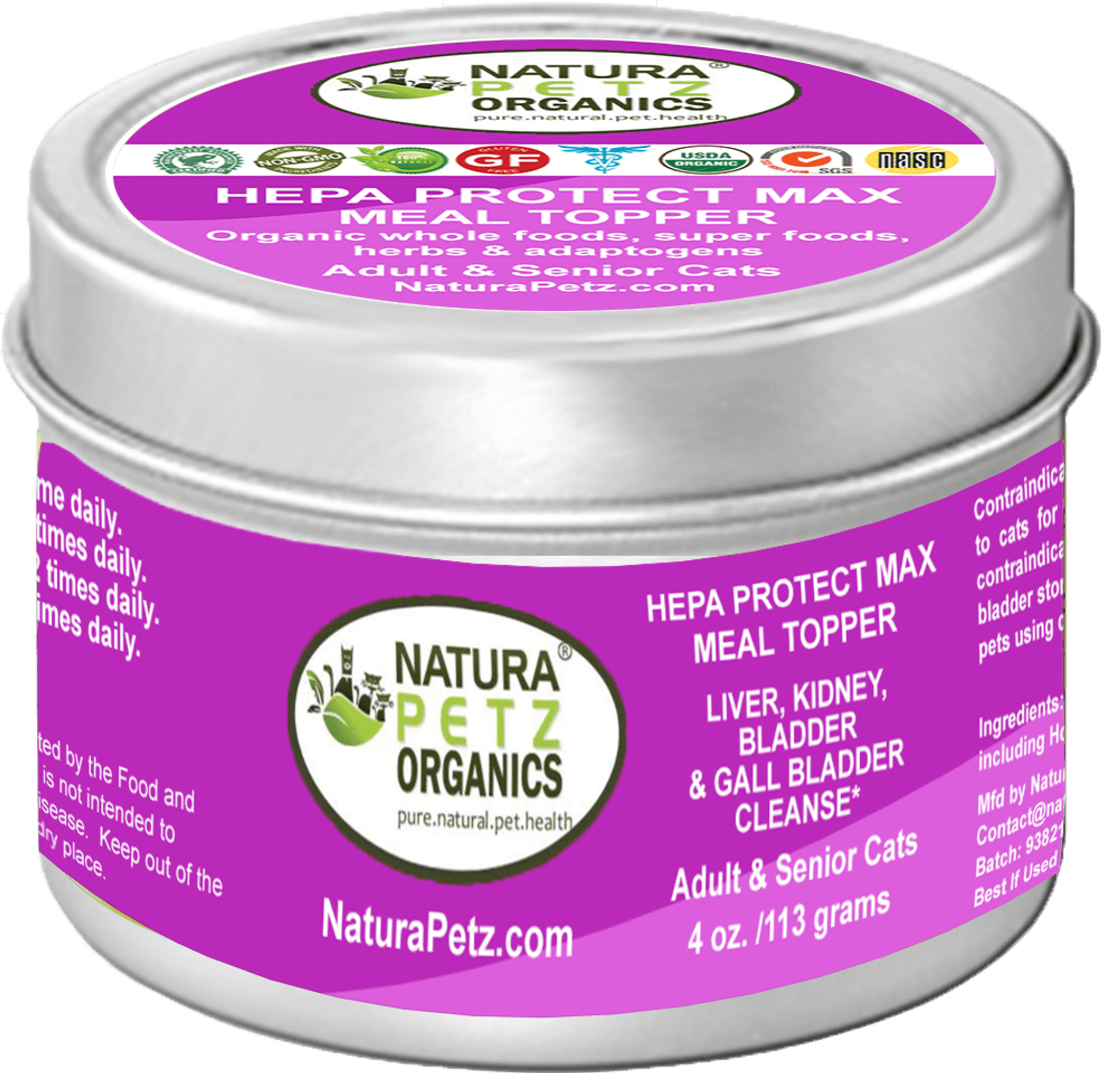 Hepa Protect Max Meal Topper - Liver, Kidney, Bladder & Gall Bladder Support & Cleanse*