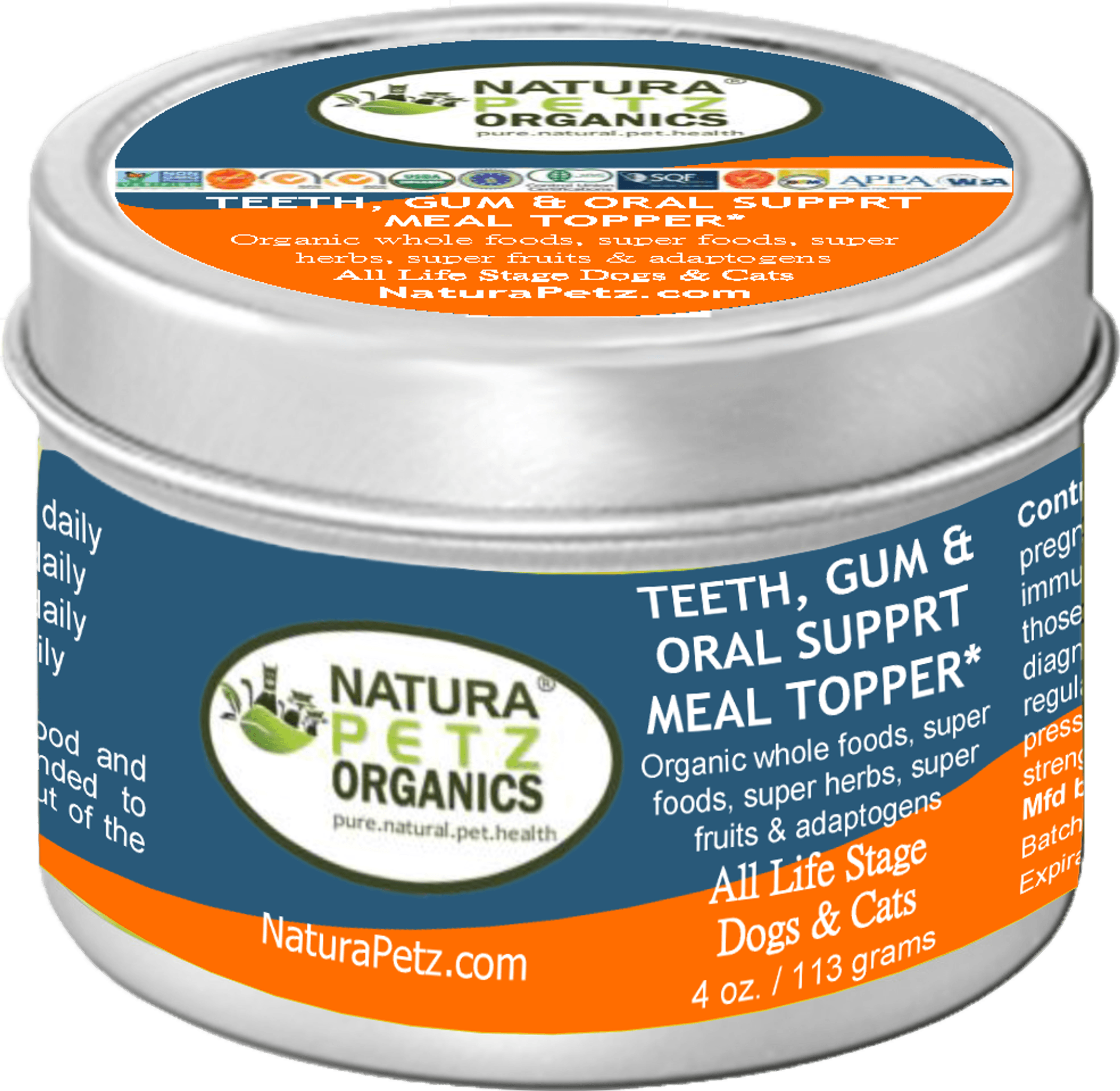 Teeth, Gum & Oral Support Meal Topper* - Flavored Meal Topper For Teeth, Gum & Oral Support*