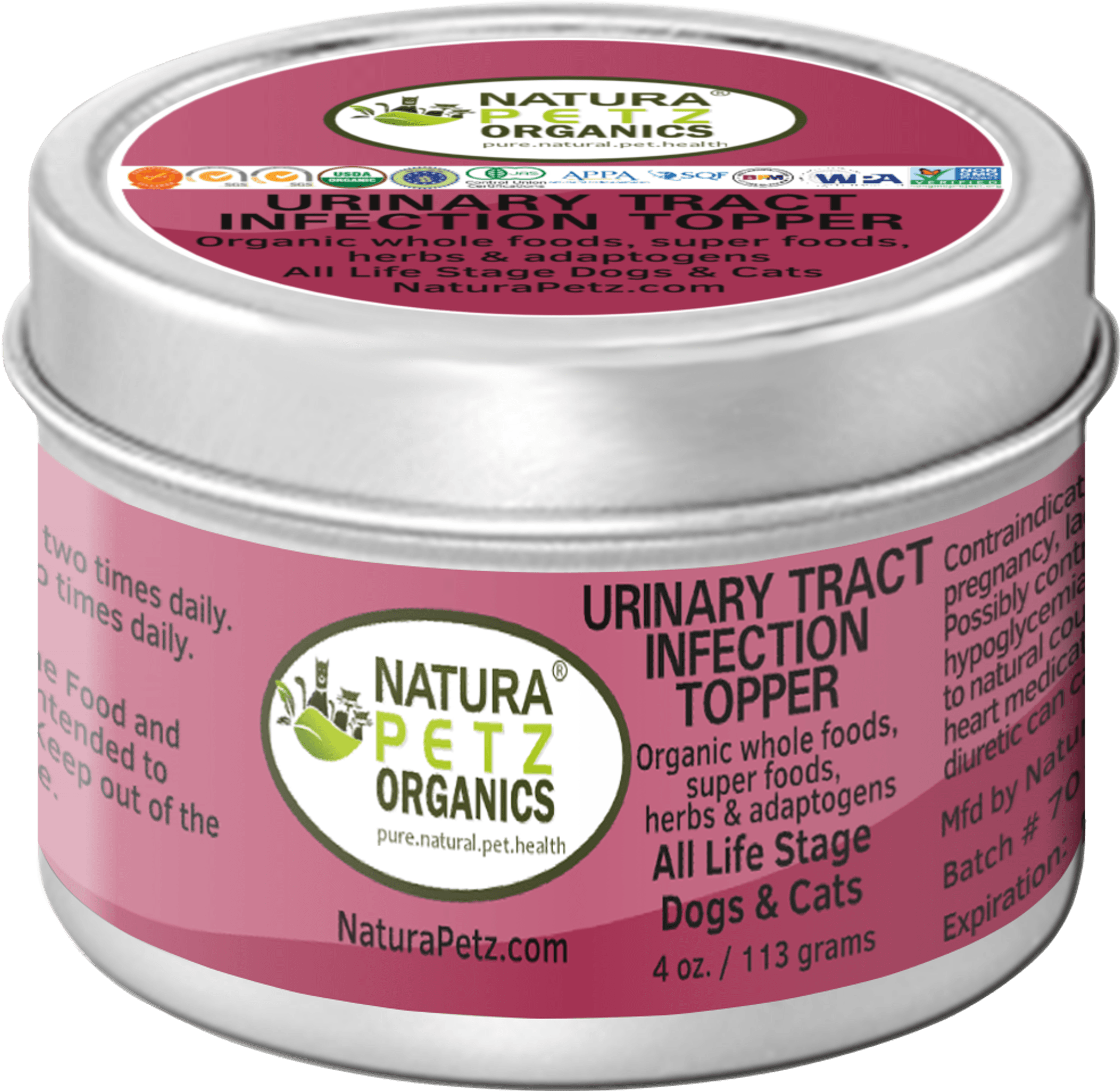 Urinary Tract Infection Meal Topper For Dogs And Cats* Flavored Urinary Tract Infection & Inflammation Topper For Dogs & Cats*