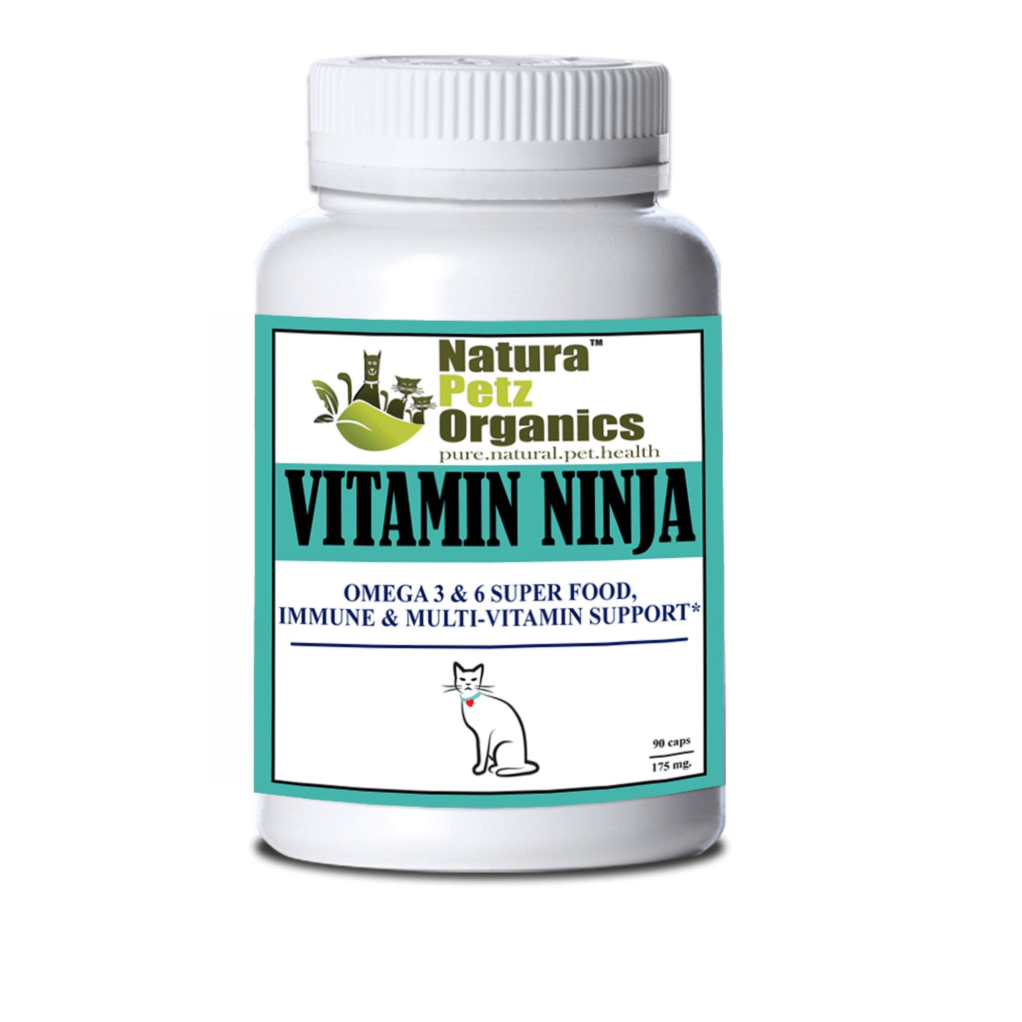 Vitamin Ninja - Omega 3 & 6 Super Food, Immune & Multi-Vitamin Support*