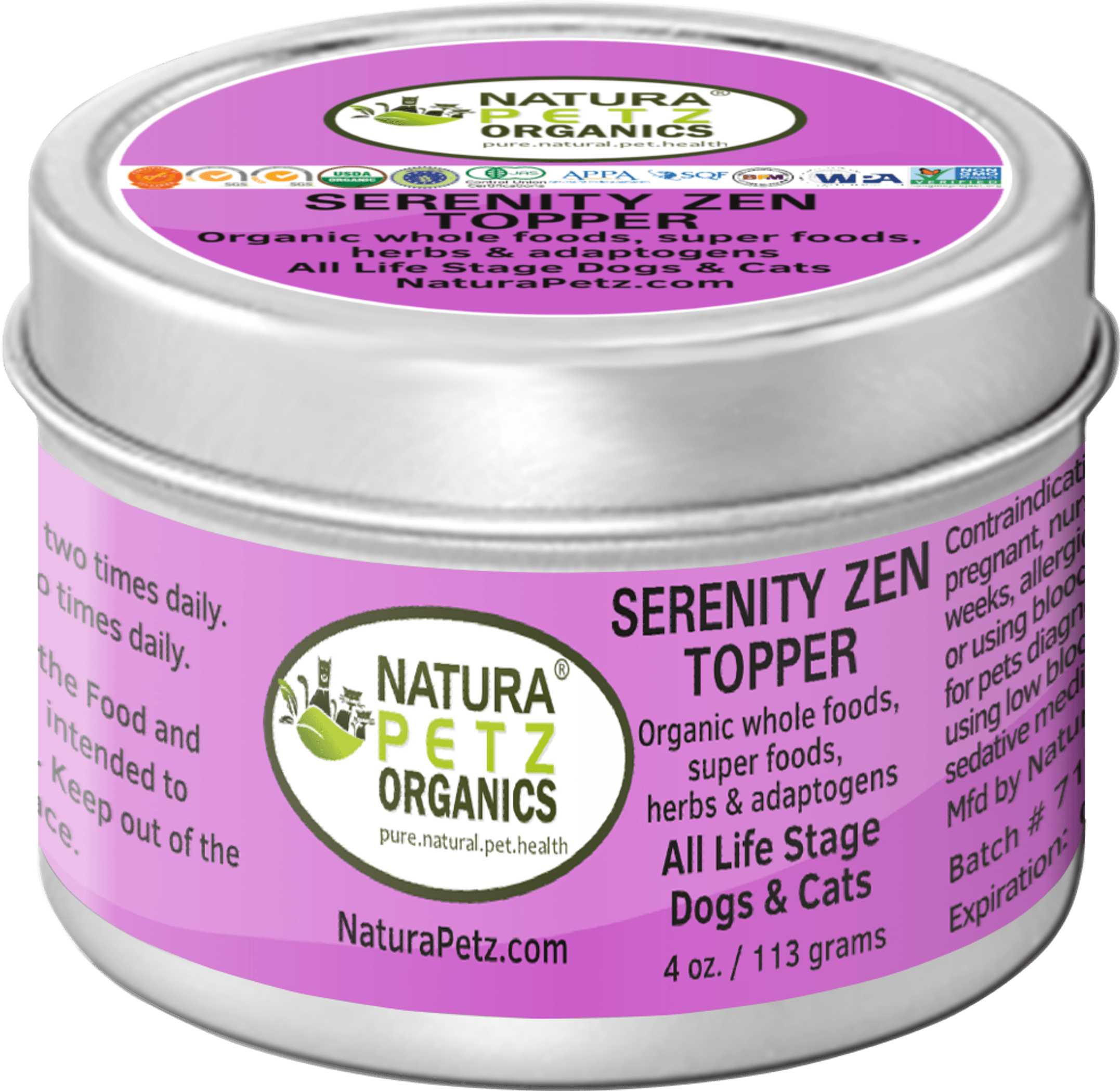 Serenity Zen Meal Topper For Dogs And Cats* - Serenity Zen Anti-Stress & Anti-Anxiety Meal Topper*