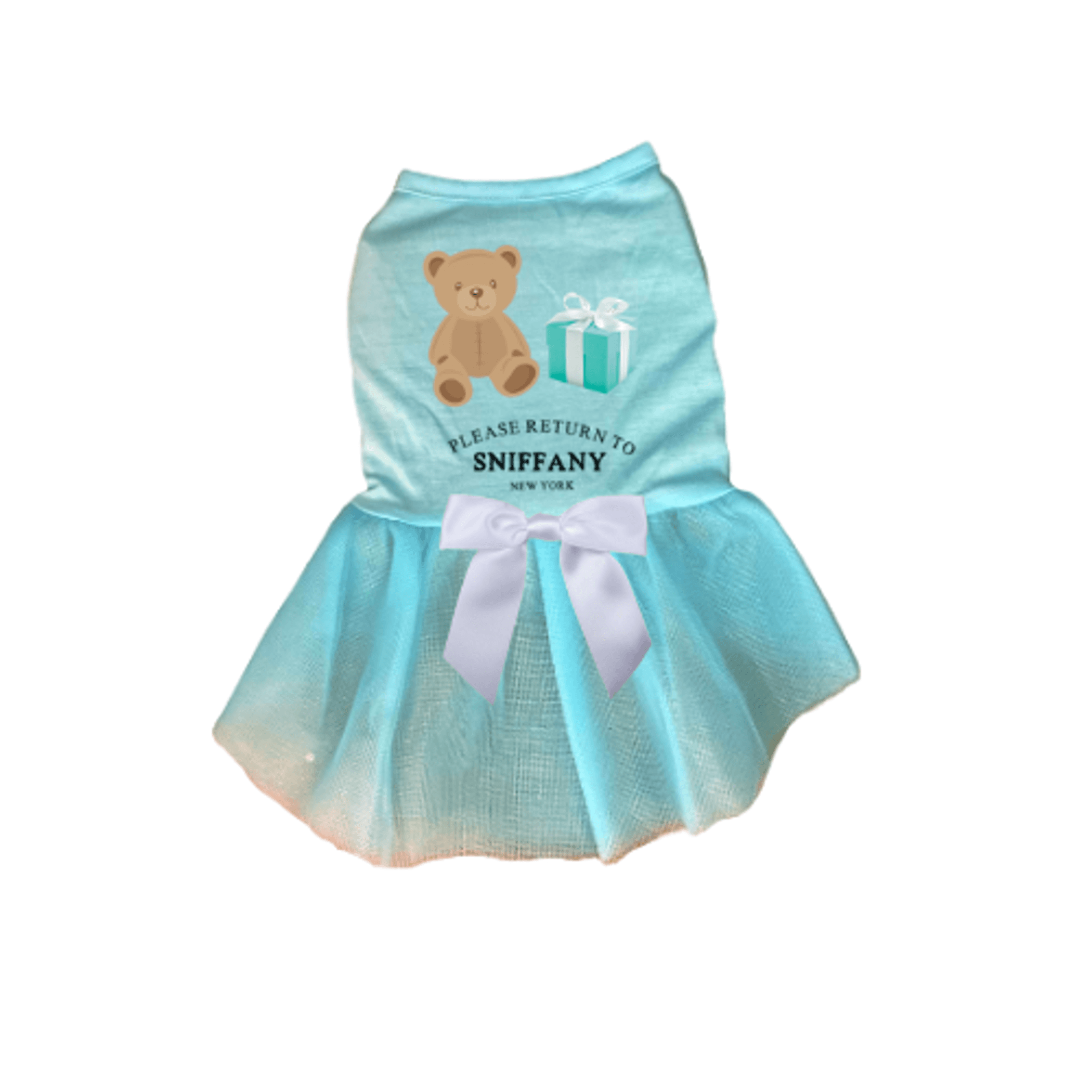 Sniffany Bear Tutu Dog Dress