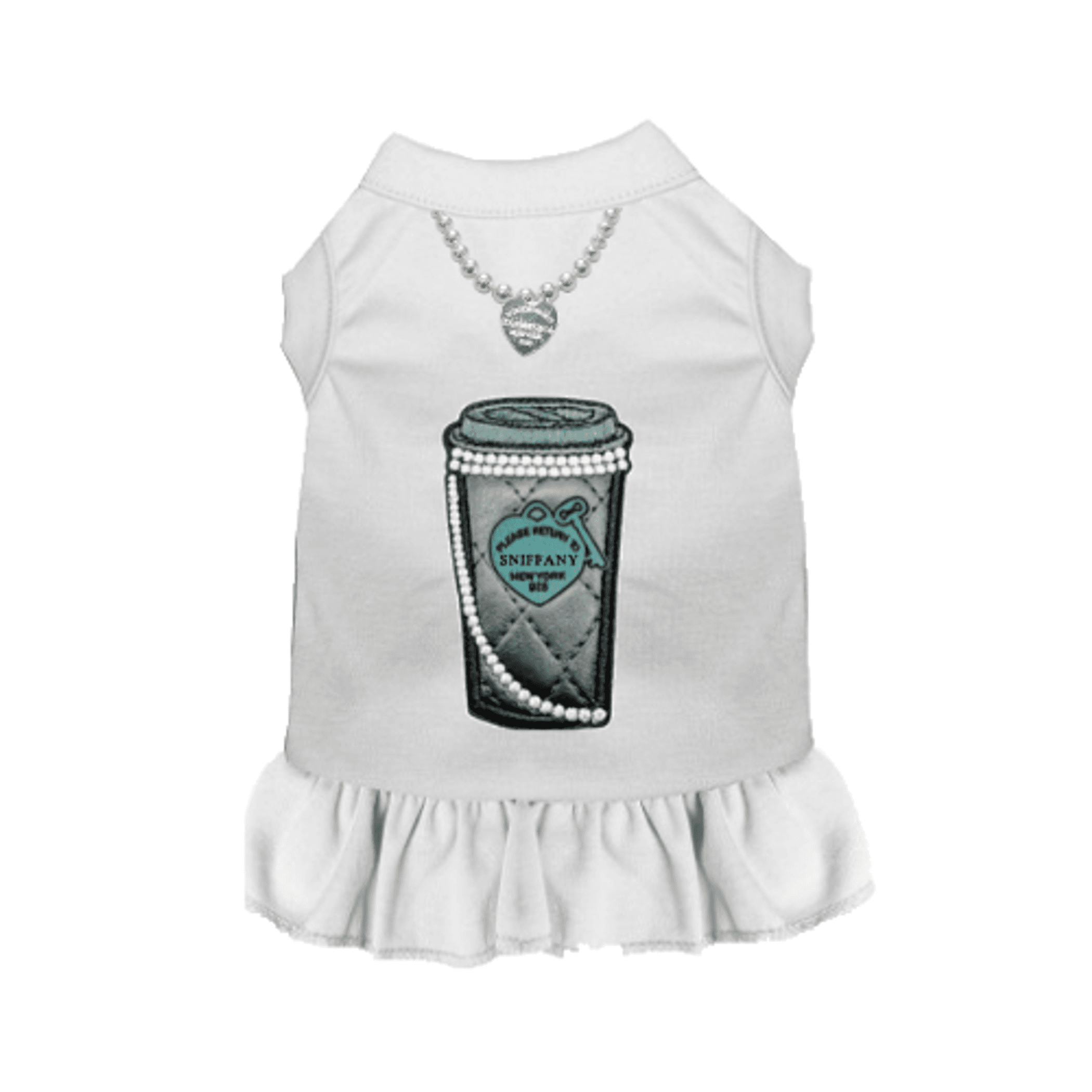 Return to Sniffany Caf Chic Pet Dress