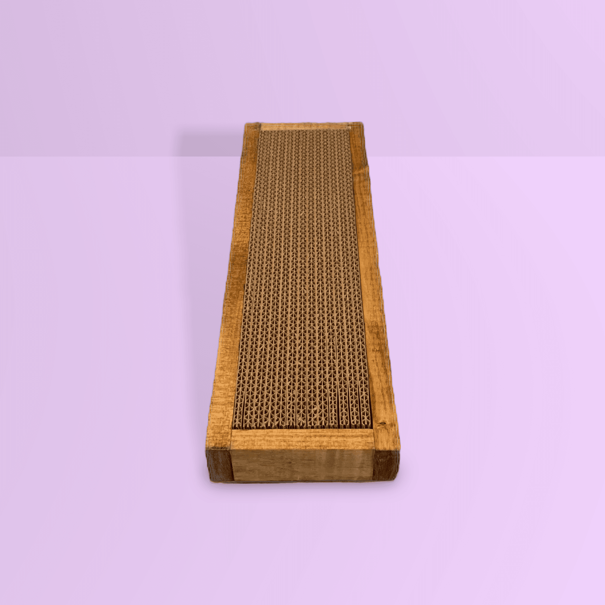 Wooden Cat Scratcher