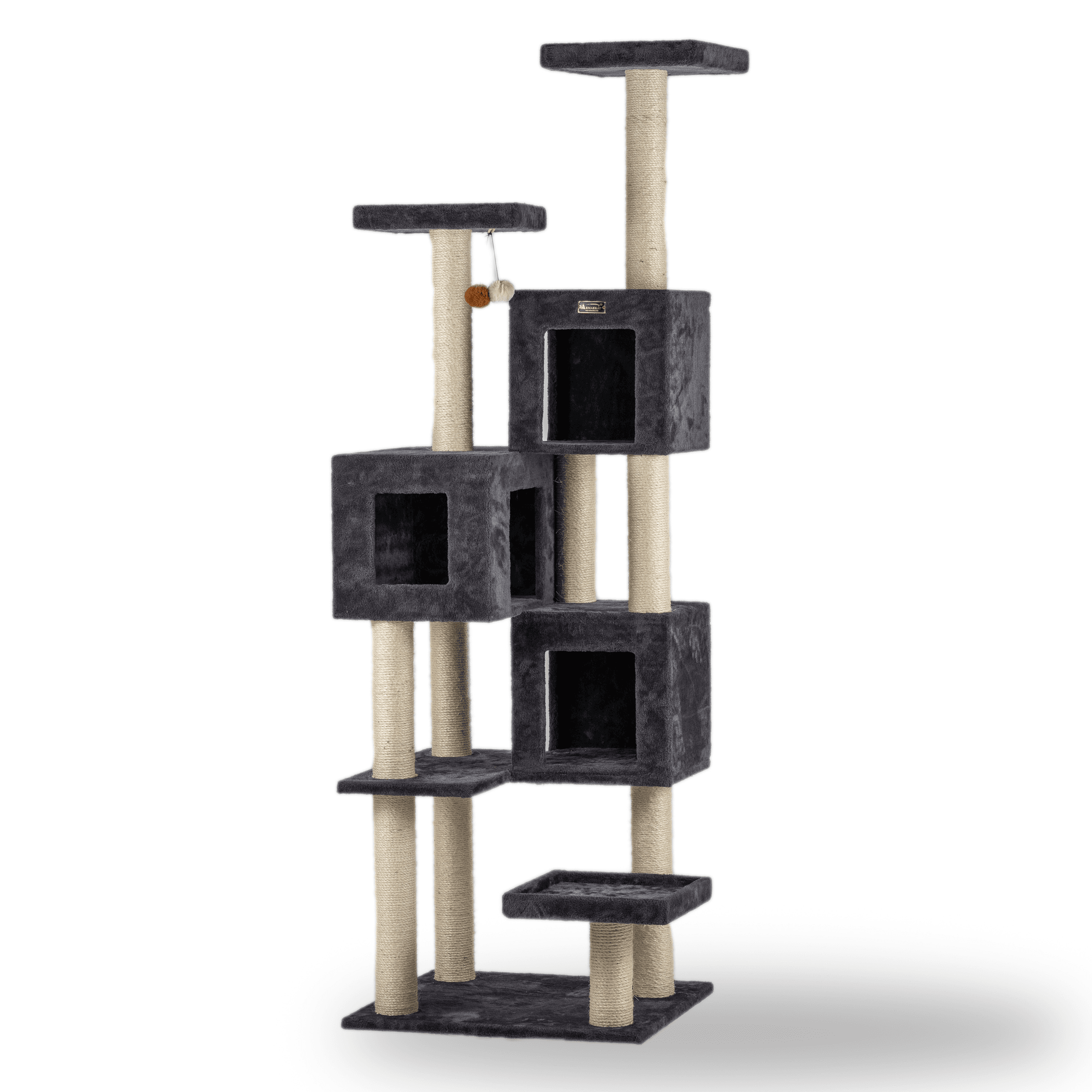 Griant Real Wood Cat Tower for Multiple Cats A8104