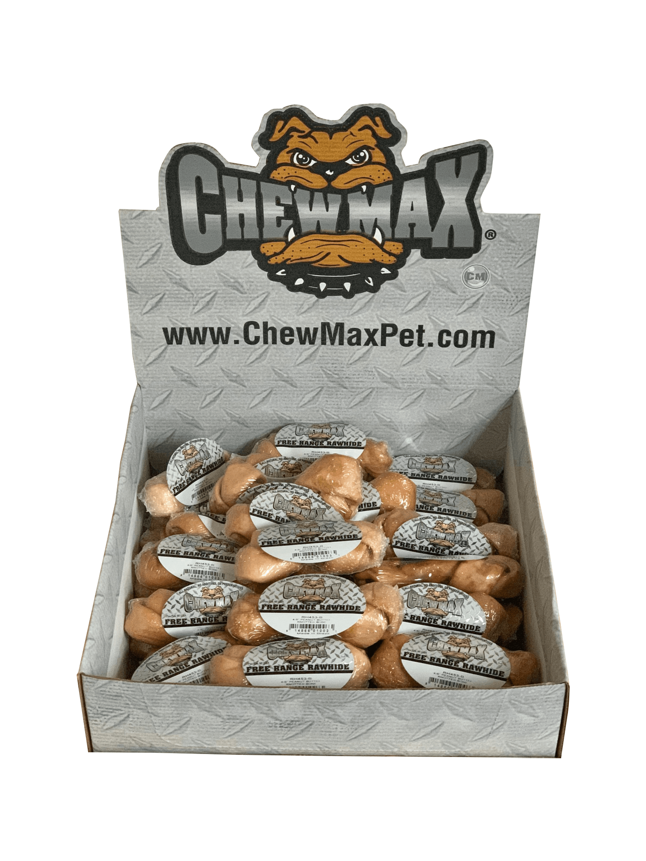 Peanut Butter Flavored Knotted Bone
