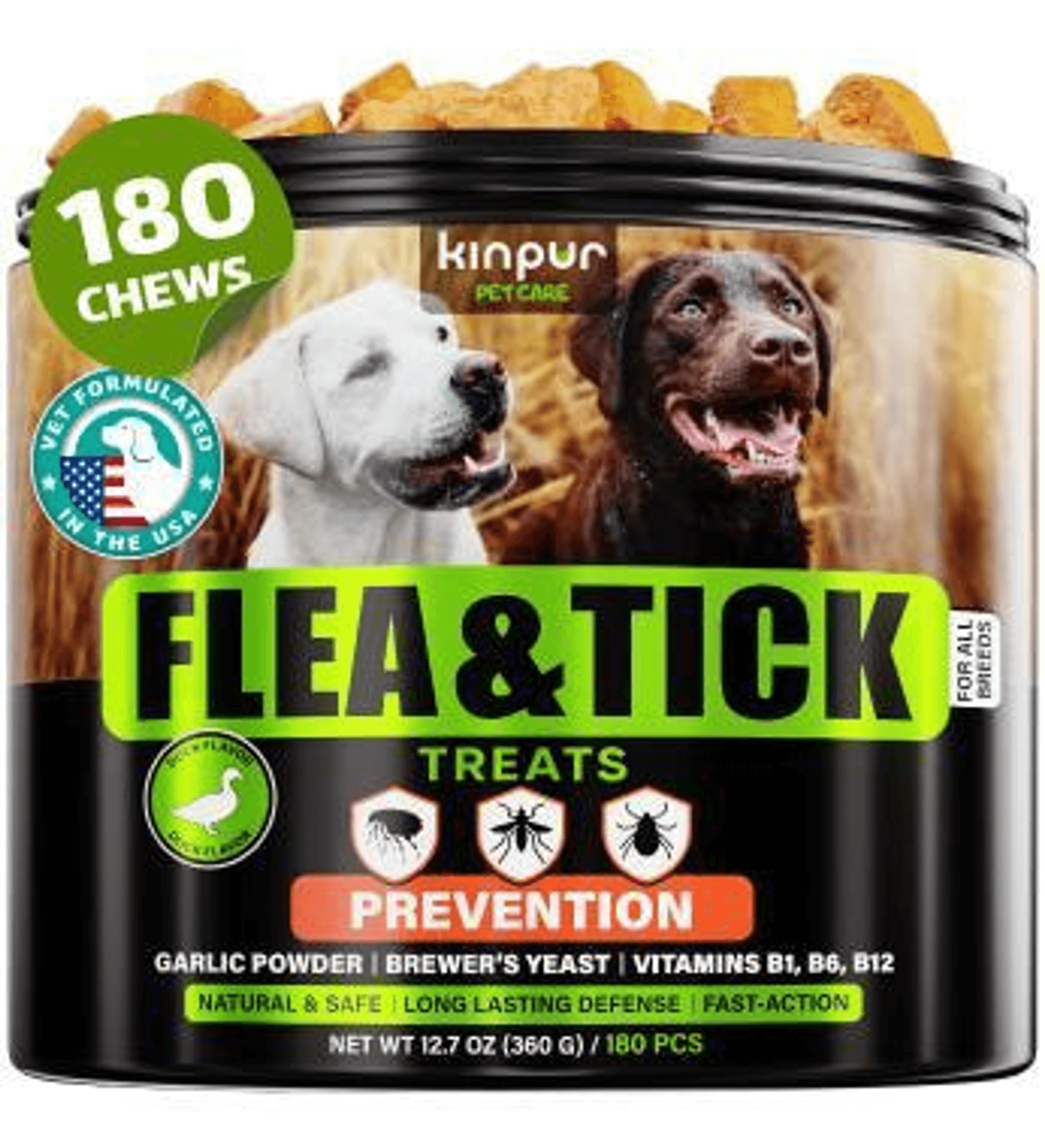 Flea and Tick Prevention Chewable for Dogs