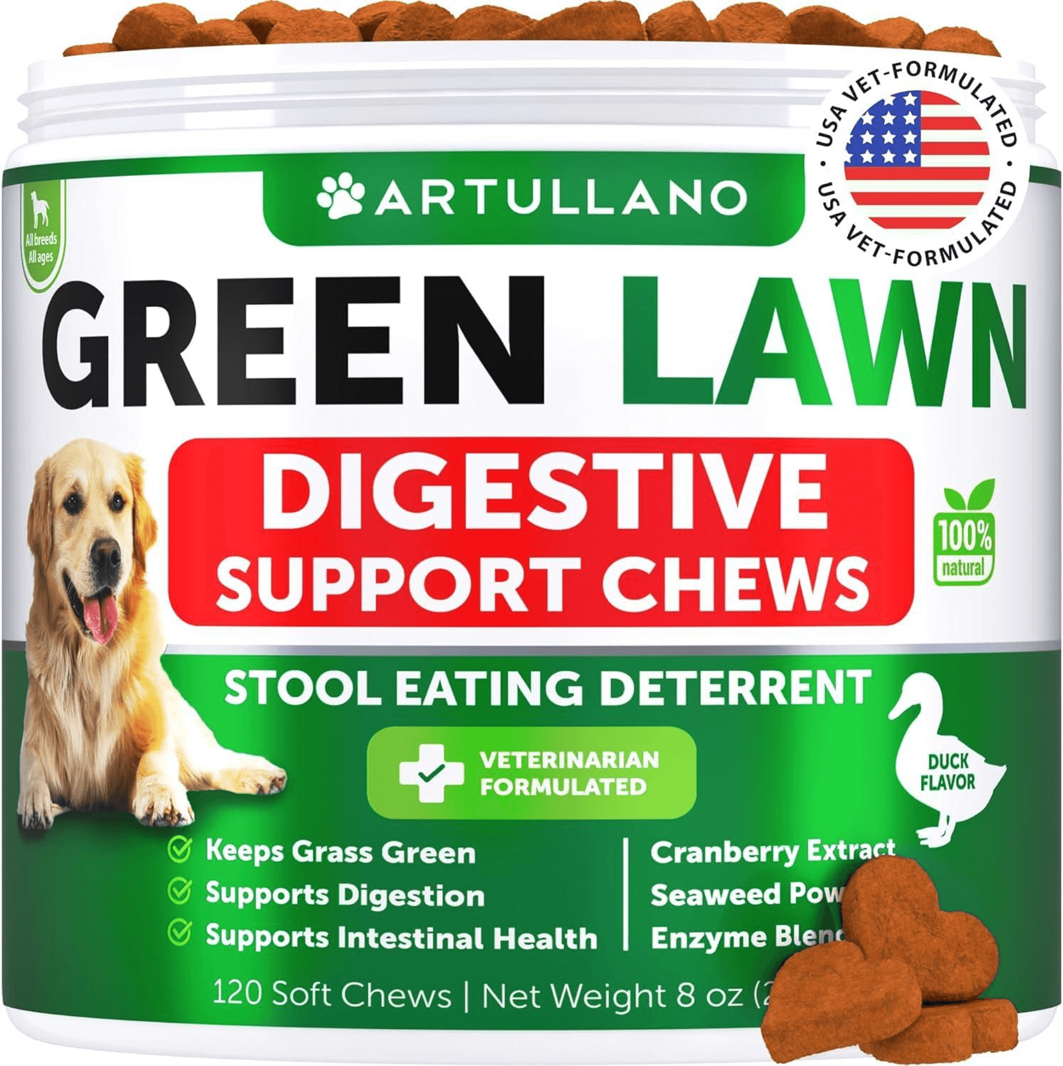 Grass Burn Spot Chews for Dogs