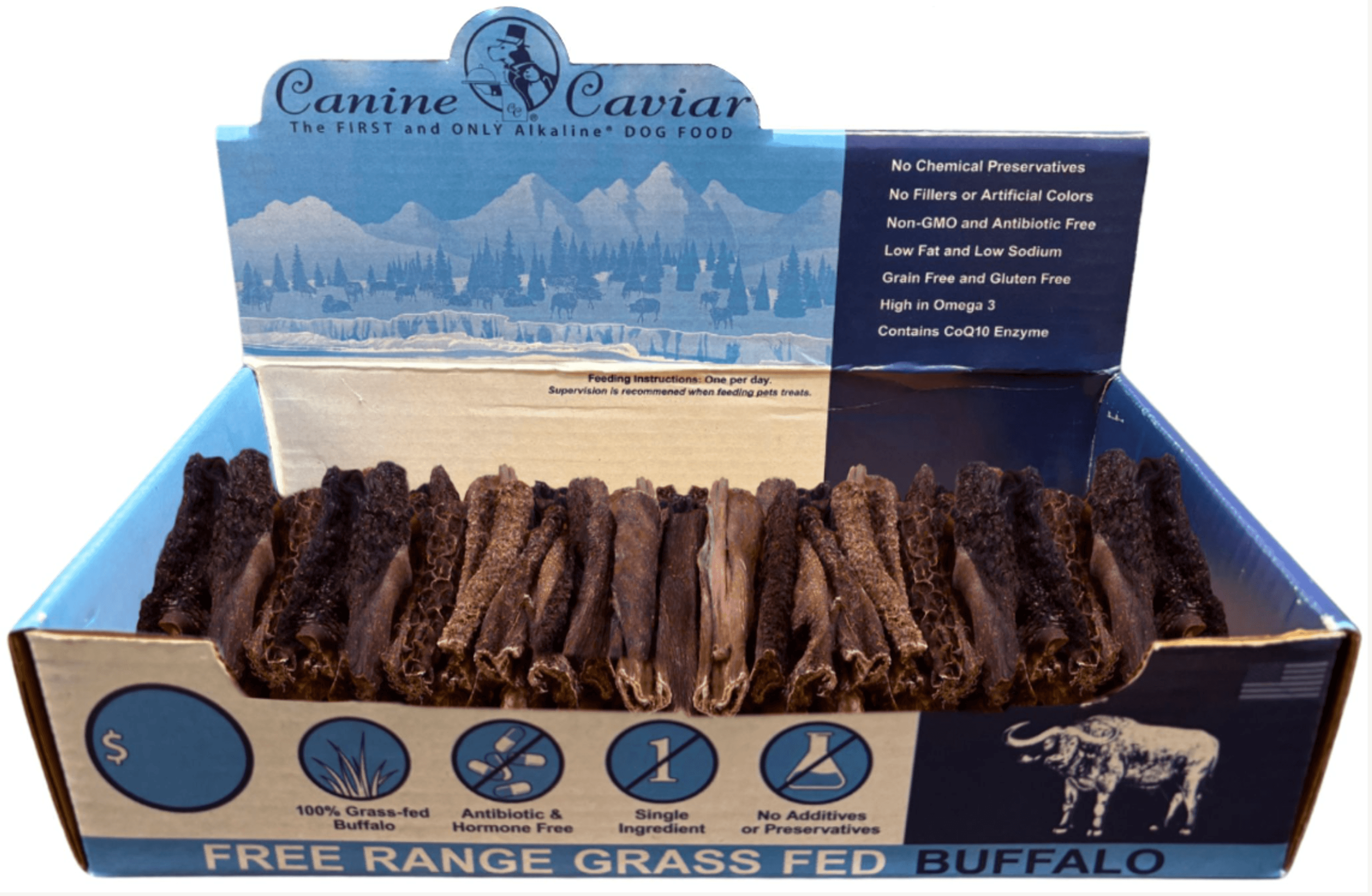 Tripe Flat - Vanilla 6" box