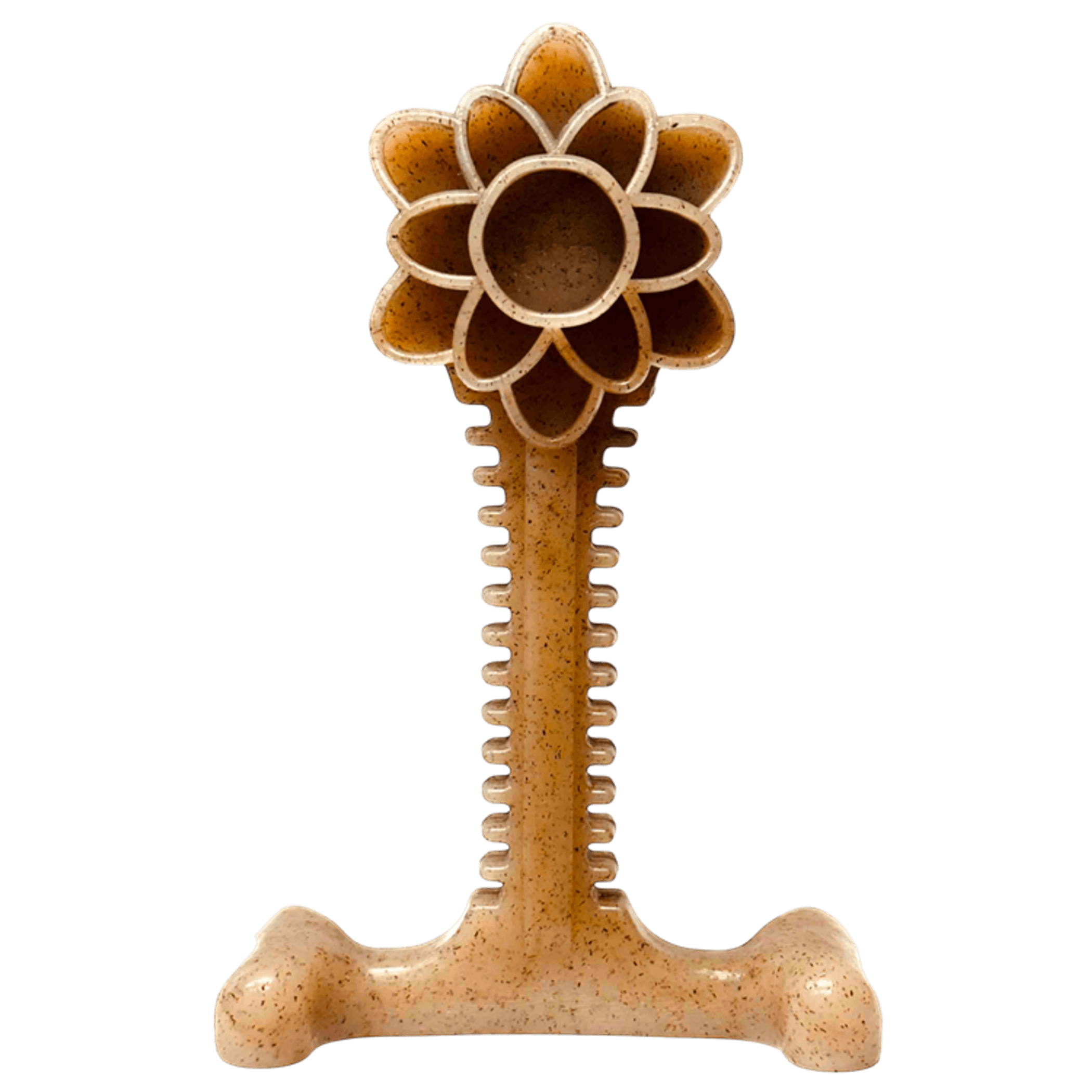 Honey Bone Dental Flower Tower - Indestructible Nylon Dog Chew Toy