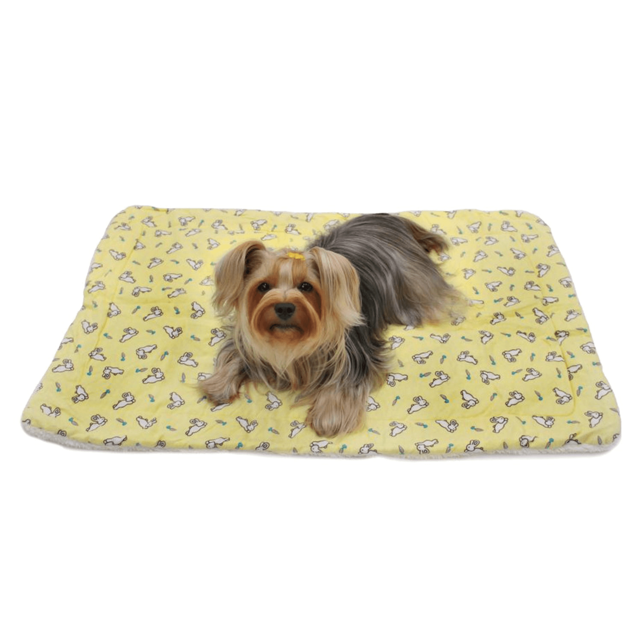 Hopping Bunny Flannel/Ultra-Plush Blanket
